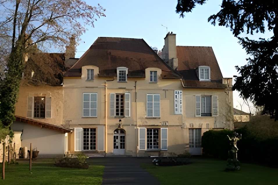 Musée Daubigny à Auvers sur Oise extérieur du musée
