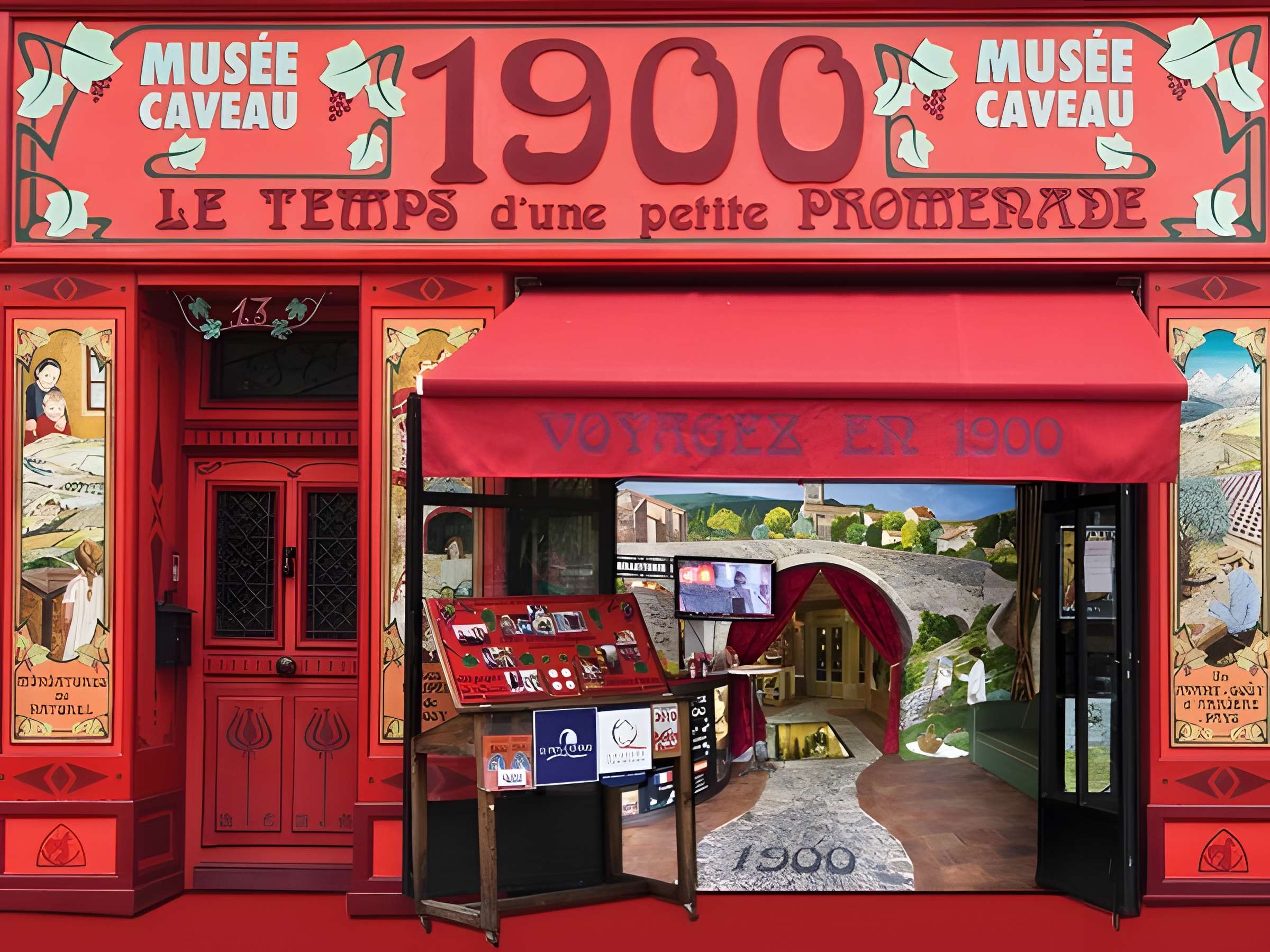 Musée-caveau 1900 à Lagrasse 