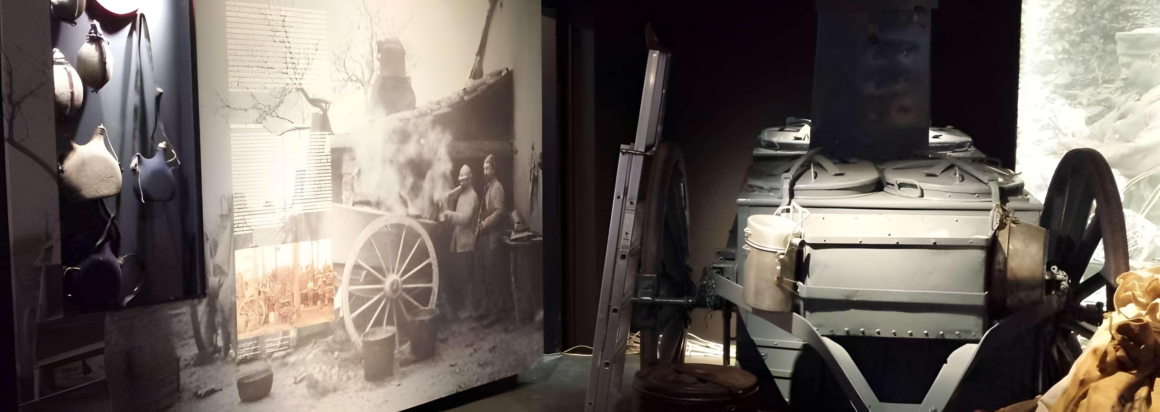 Mémorial de Verdun à Fleury-devant-Douaumont intérieur du musée
