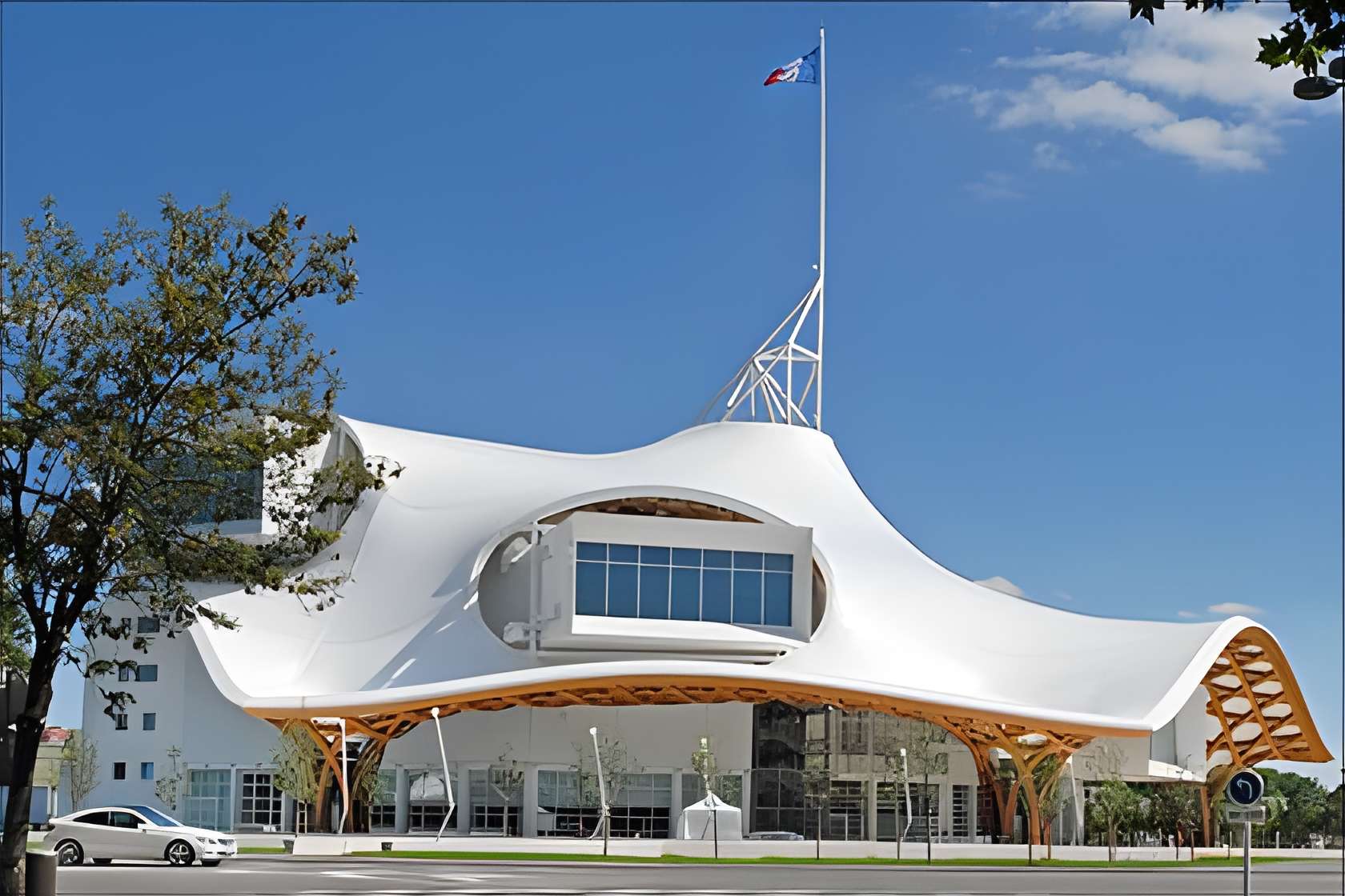 Centre Pompidou-Metz extérieur du musée