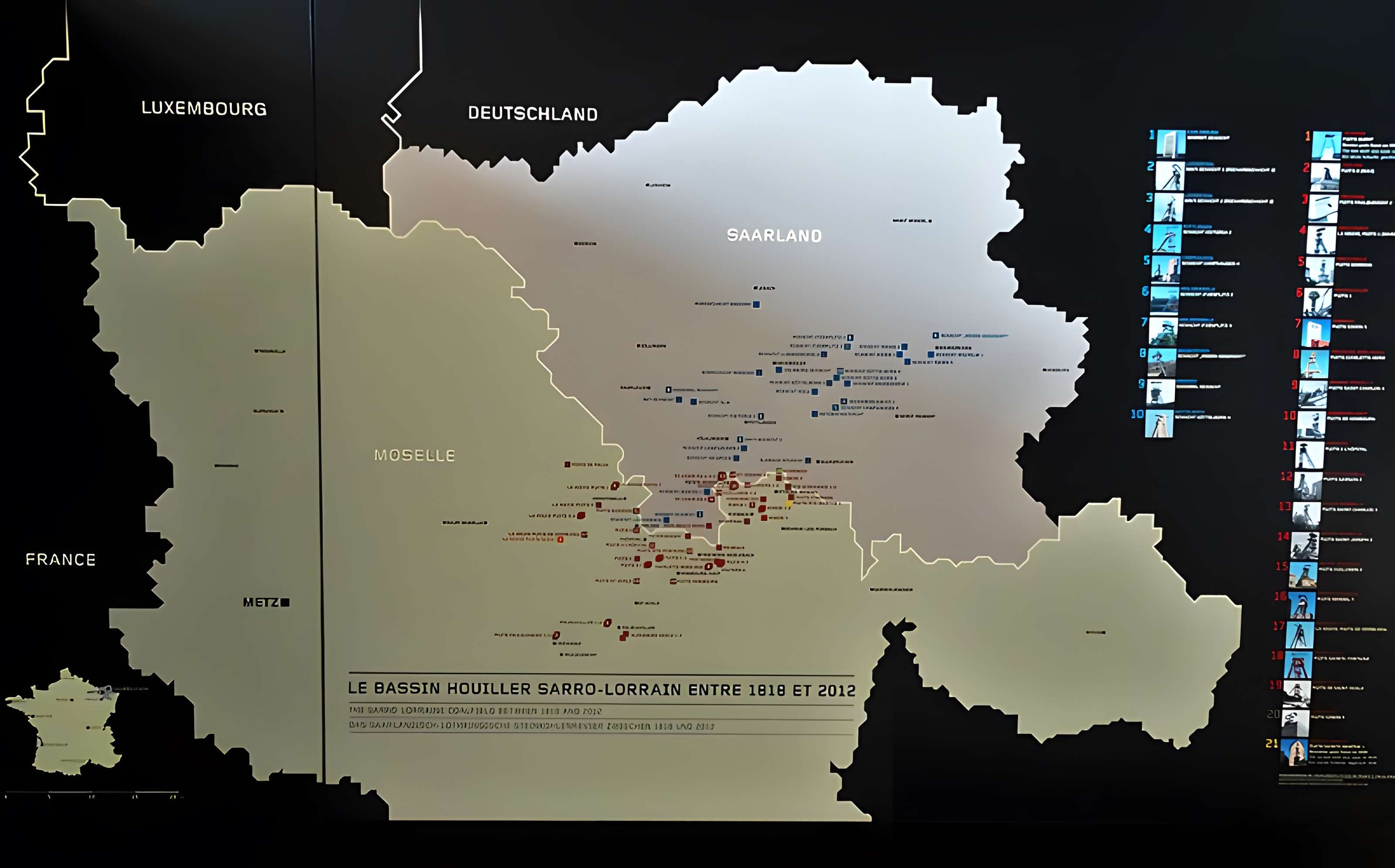 La Mine : musée du carreau Wendel à Petite-rosselle