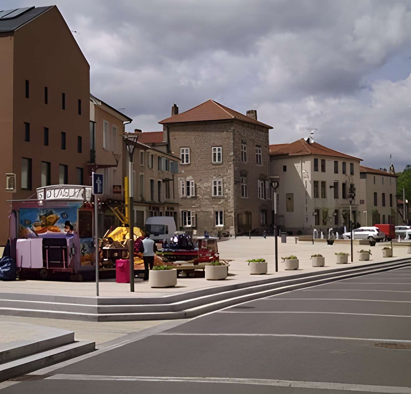 Musée départemental Georges-de-La-Tour à Vic-sur-Seille extérieur du musée
