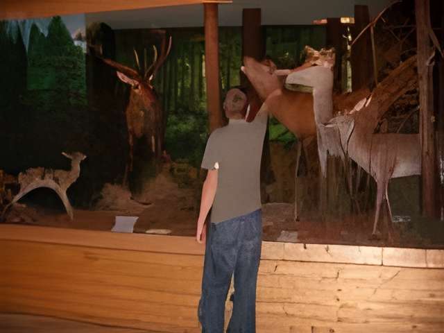 Musée Faune Lorraine à Xonrupt-Longemer intérieur du musée