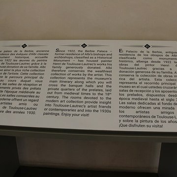 Palais de la Berbie : Musée Toulouse-Lautrec à Albi