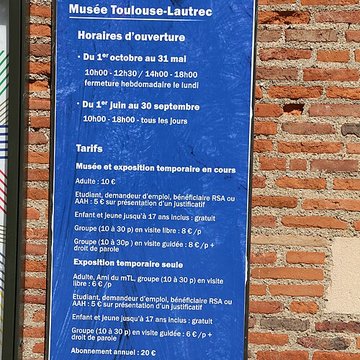 Palais de la Berbie : Musée Toulouse-Lautrec à Albi