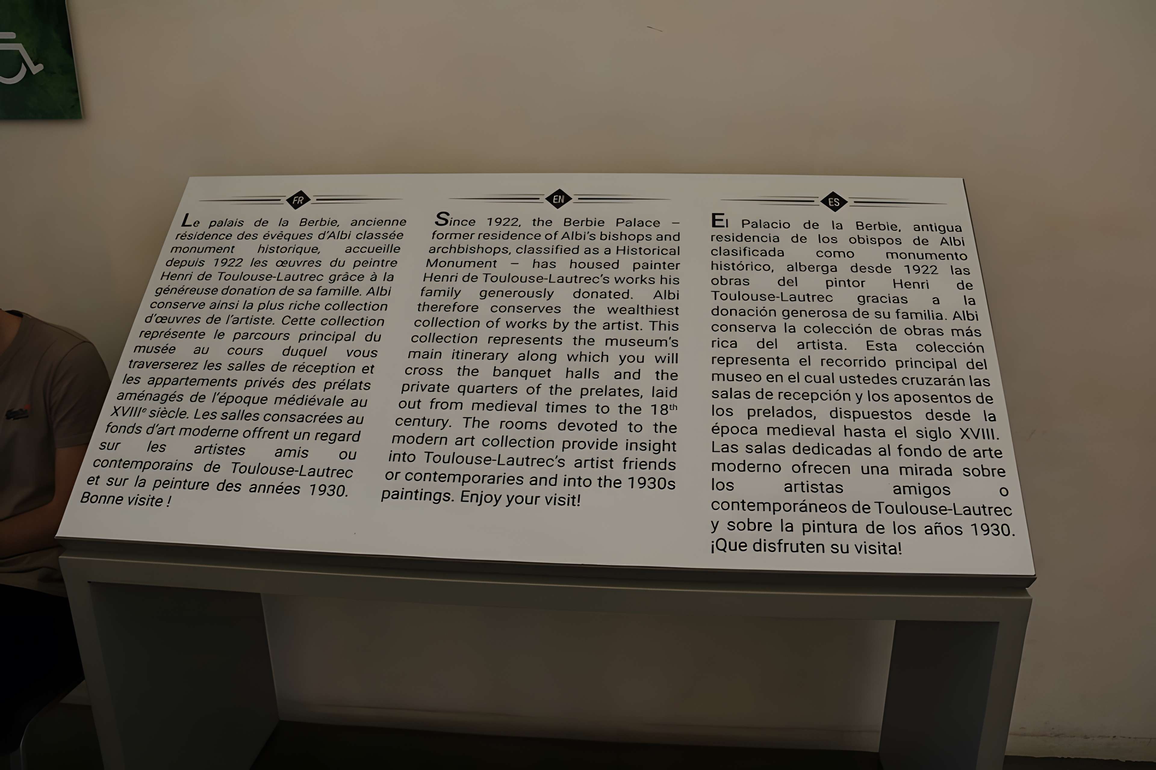 Palais de la Berbie : Musée Toulouse-Lautrec à Albi