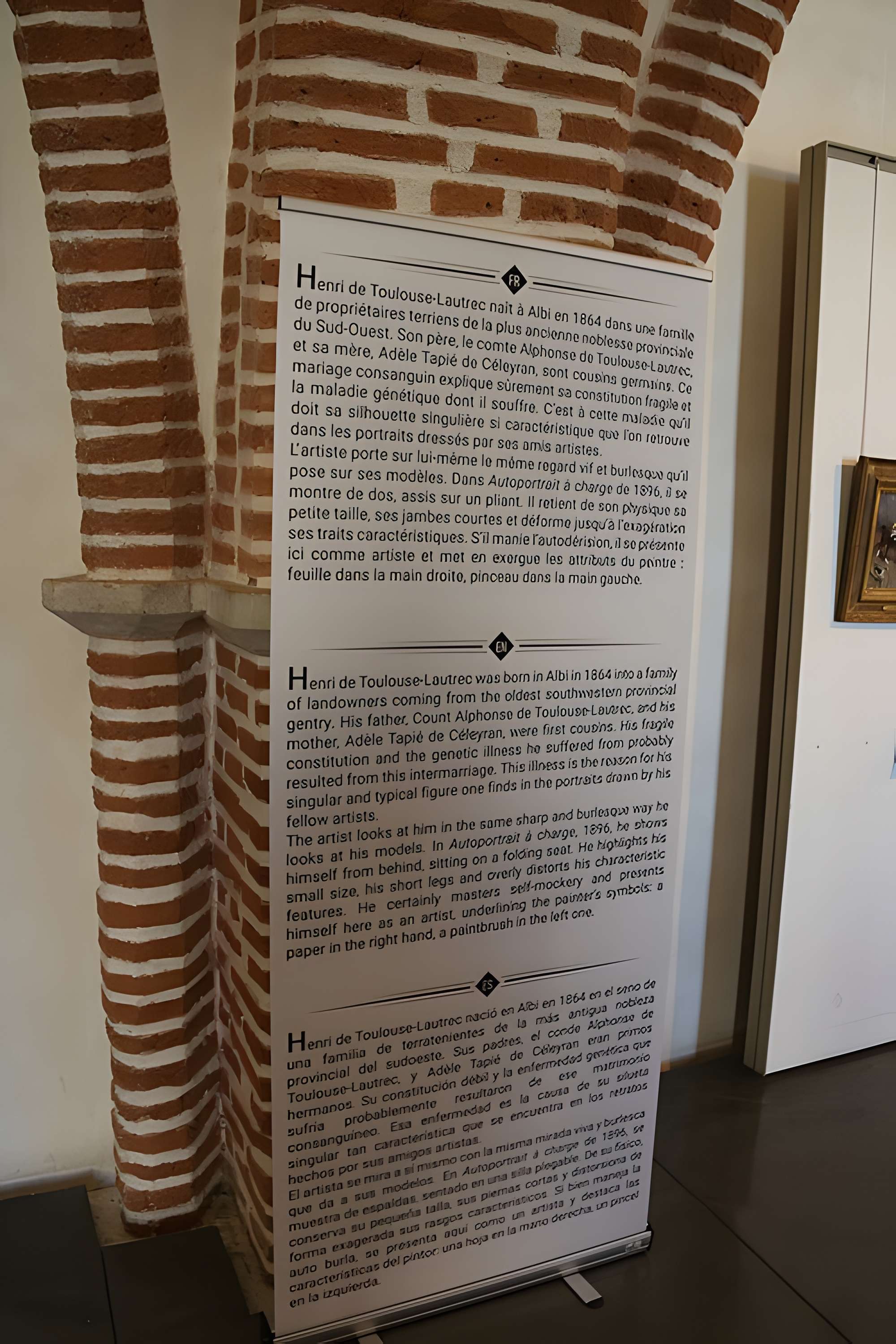 Palais de la Berbie : Musée Toulouse-Lautrec à Albi