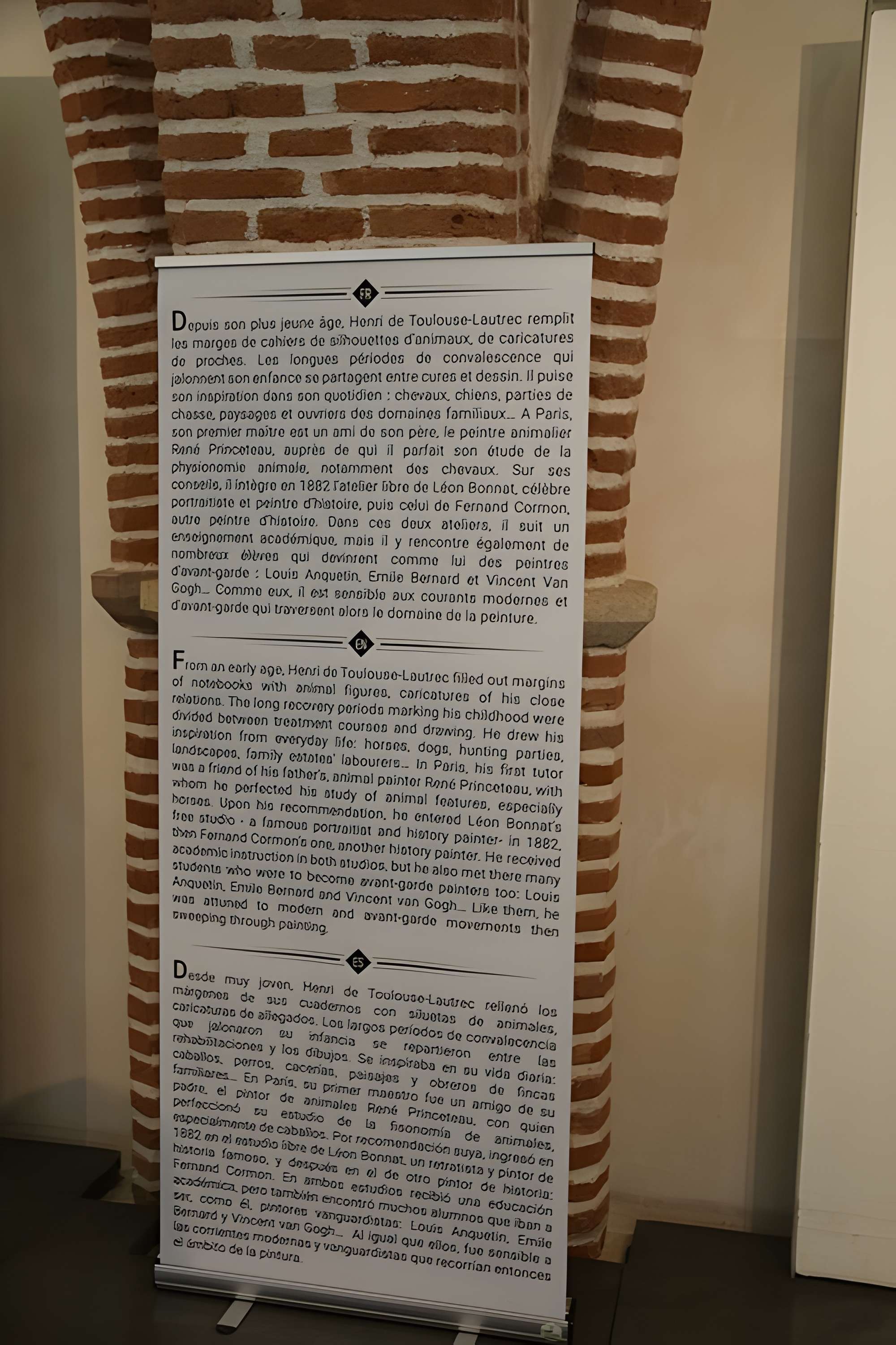 Palais de la Berbie : Musée Toulouse-Lautrec à Albi