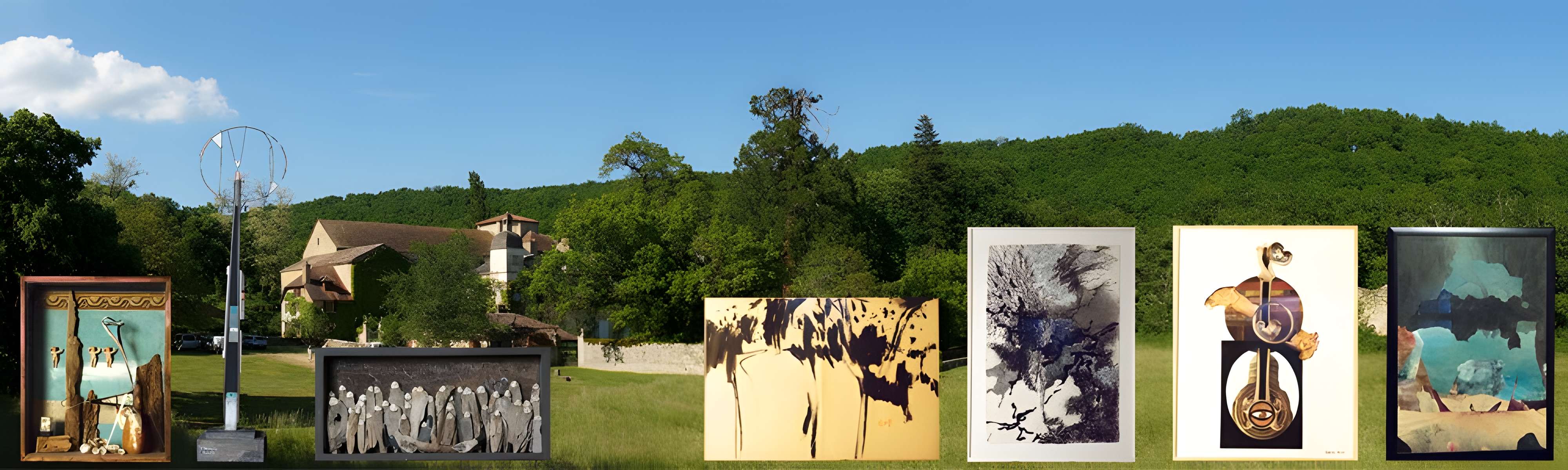 Expositions d'art contemporain de l'Abbaye de Beaulieu-en-Rouergue 