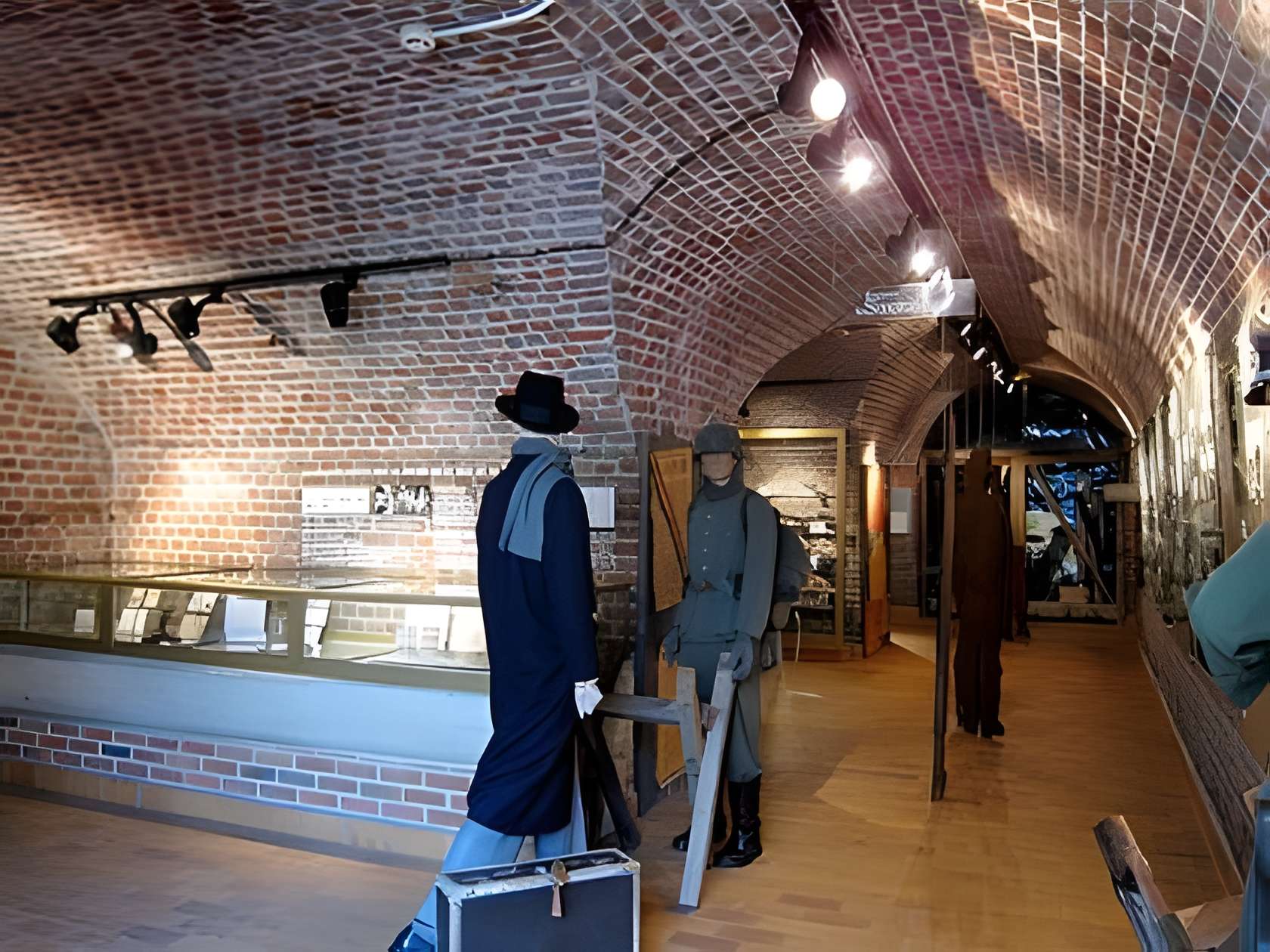 Musée de la Résistance de Bondues intérieur du musée