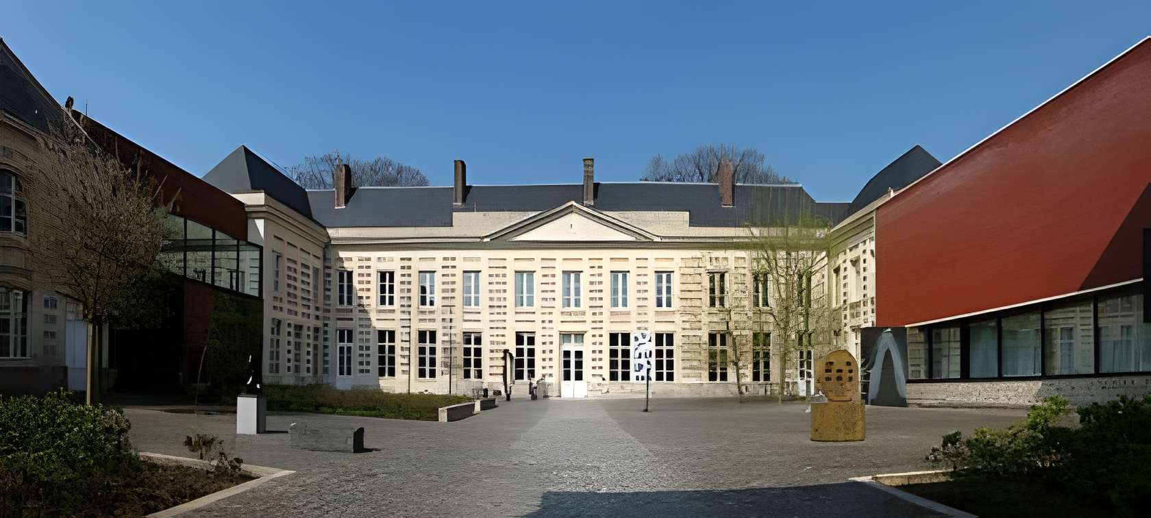 Palais Fénélon Musée Matisse au Cateau-Cambrésis extérieur du musée
