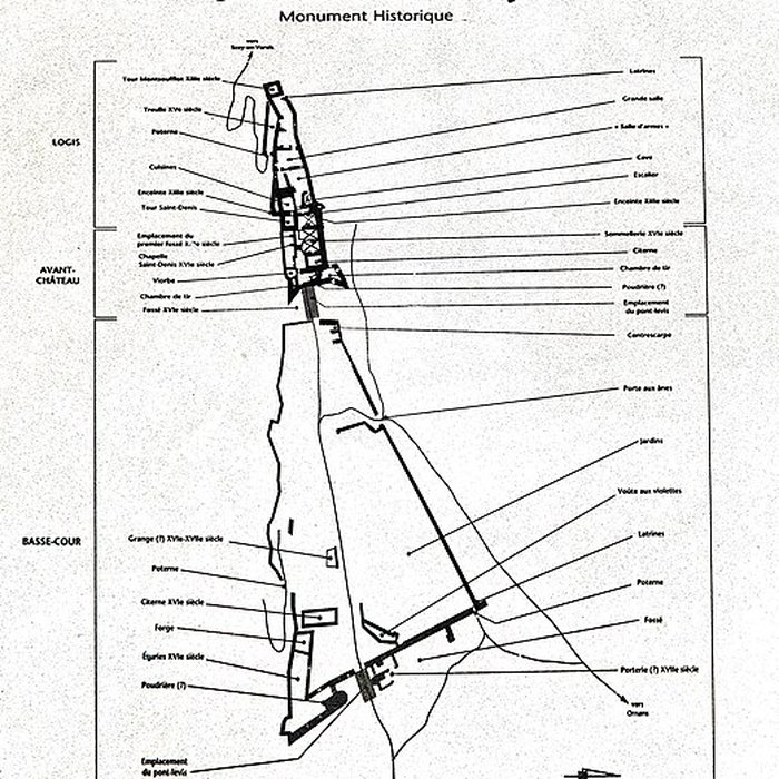 Photo de Château de Scey également sur commune de Chassagne-Saint-Denis