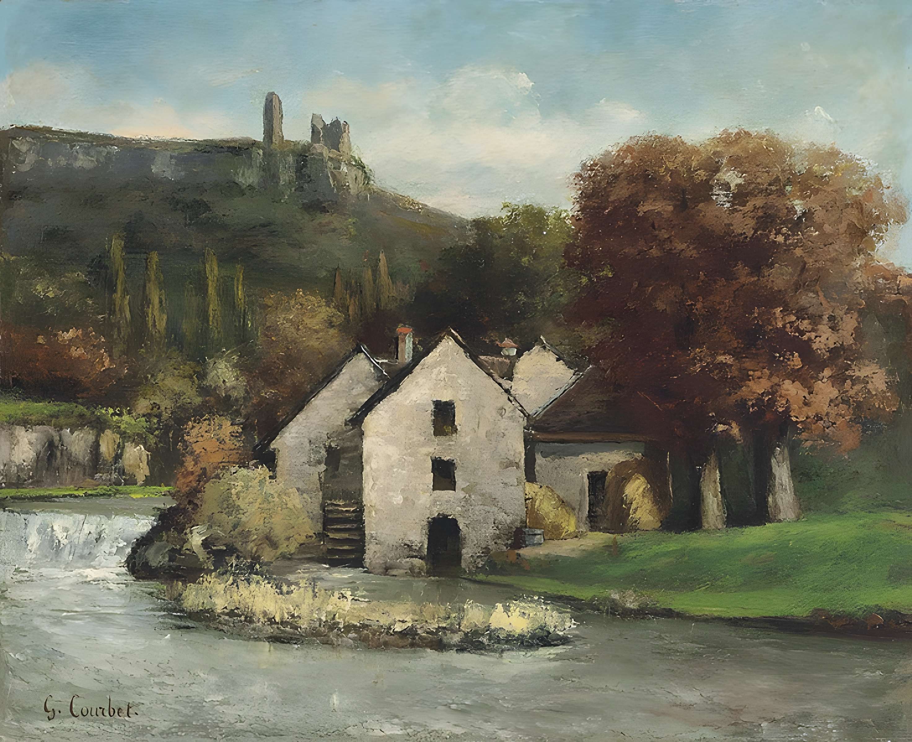 Château de Scey (également sur commune de Chassagne-Saint-Denis)