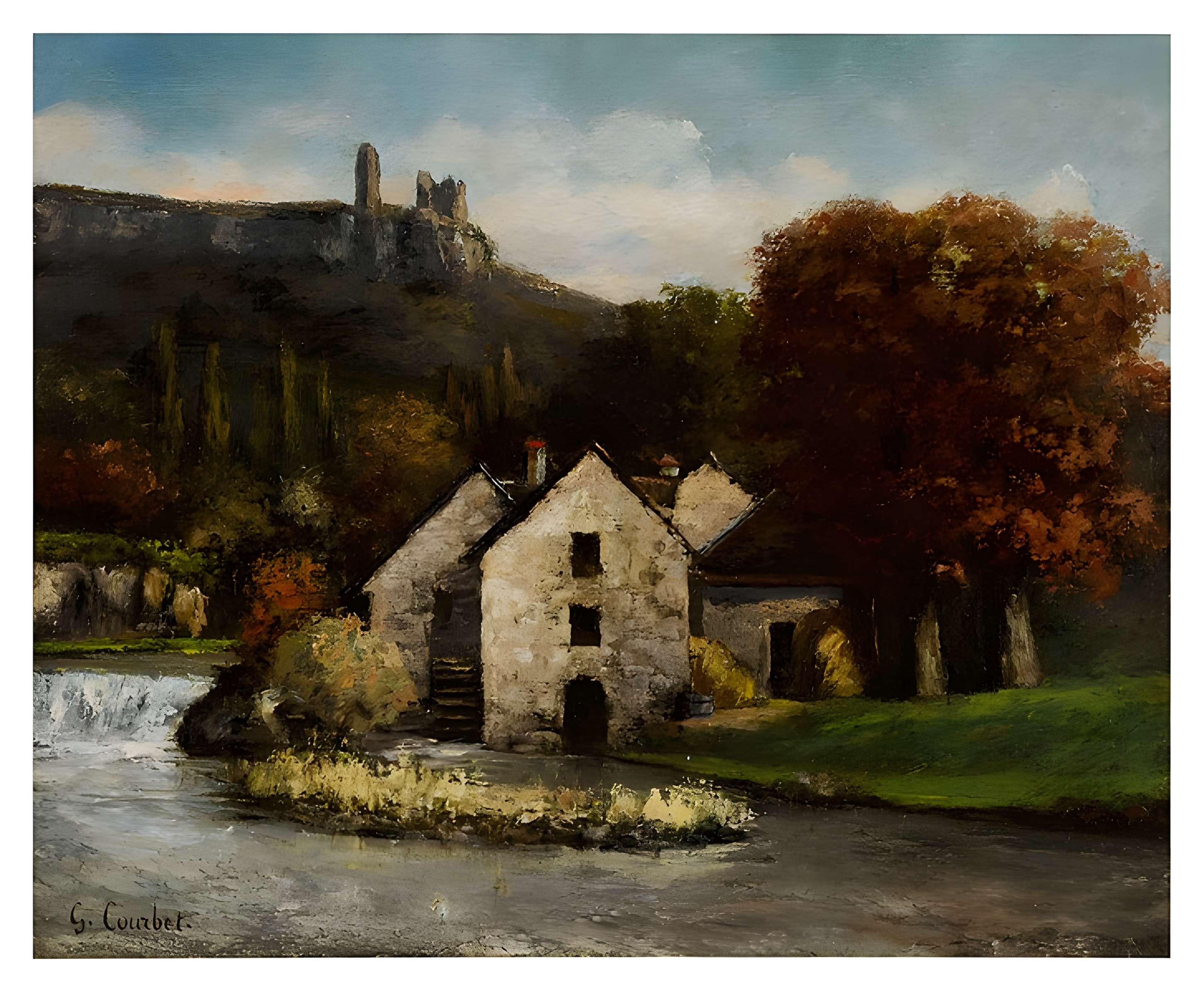 Château de Scey (également sur commune de Chassagne-Saint-Denis)