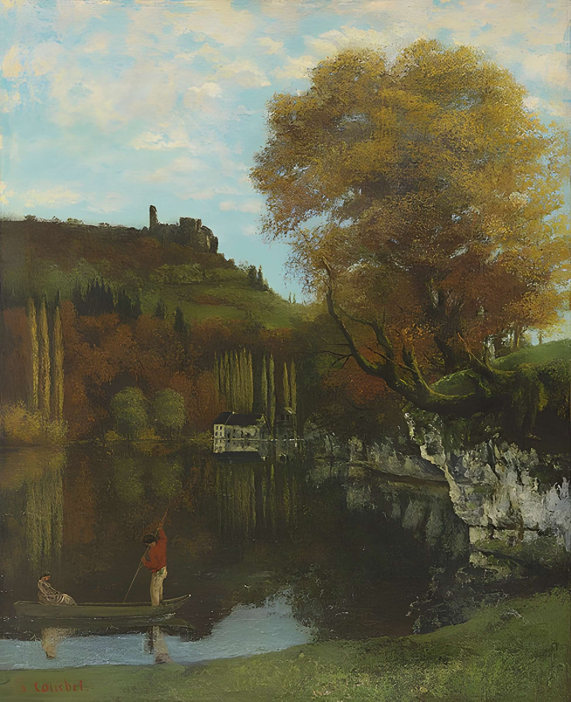 Château de Scey (également sur commune de Chassagne-Saint-Denis)