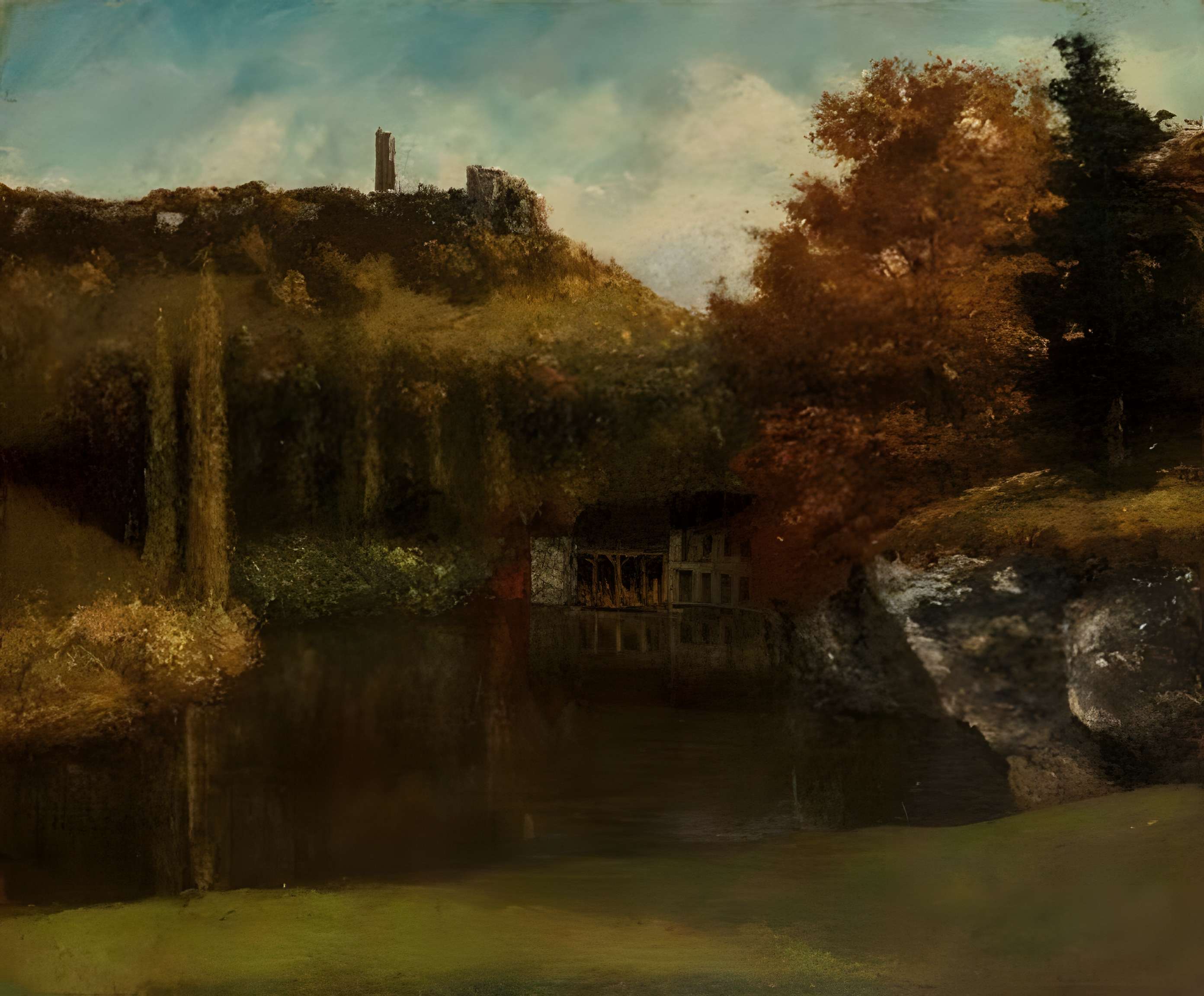 Château de Scey (également sur commune de Chassagne-Saint-Denis)