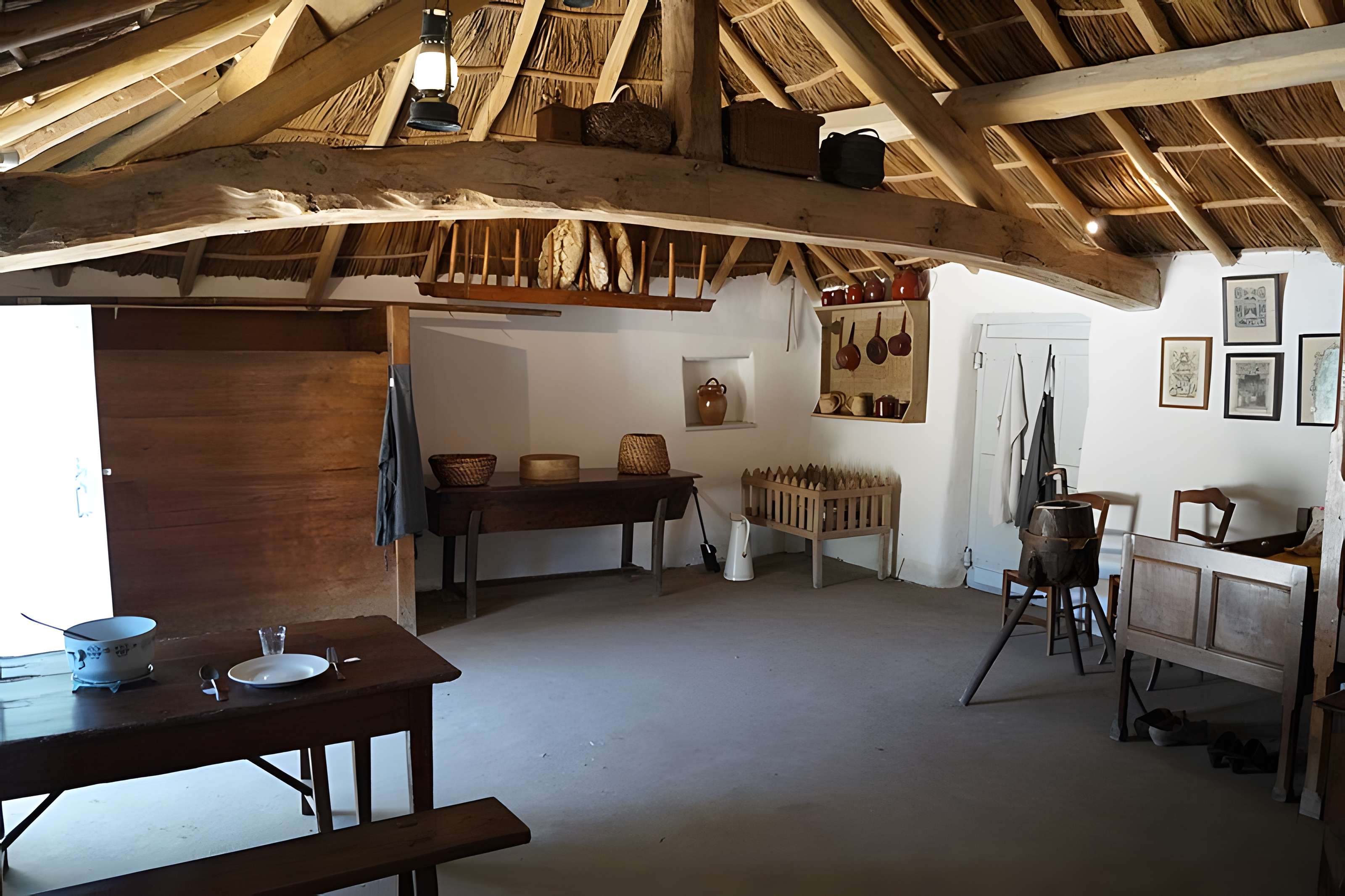 Ecomusée de la Bourrine du Bois Juquaud à Saint-Hilaire-de-Riez