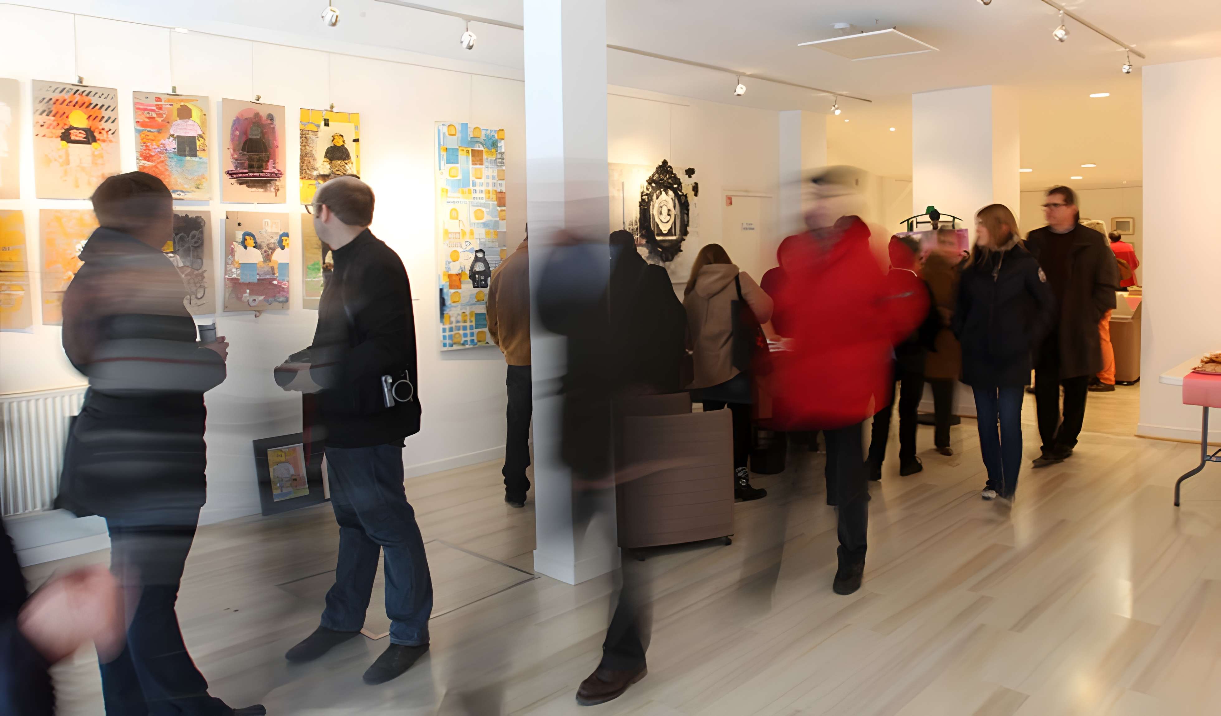 Le 115 Galerie d'art à Saint-Quentin intérieur du musée