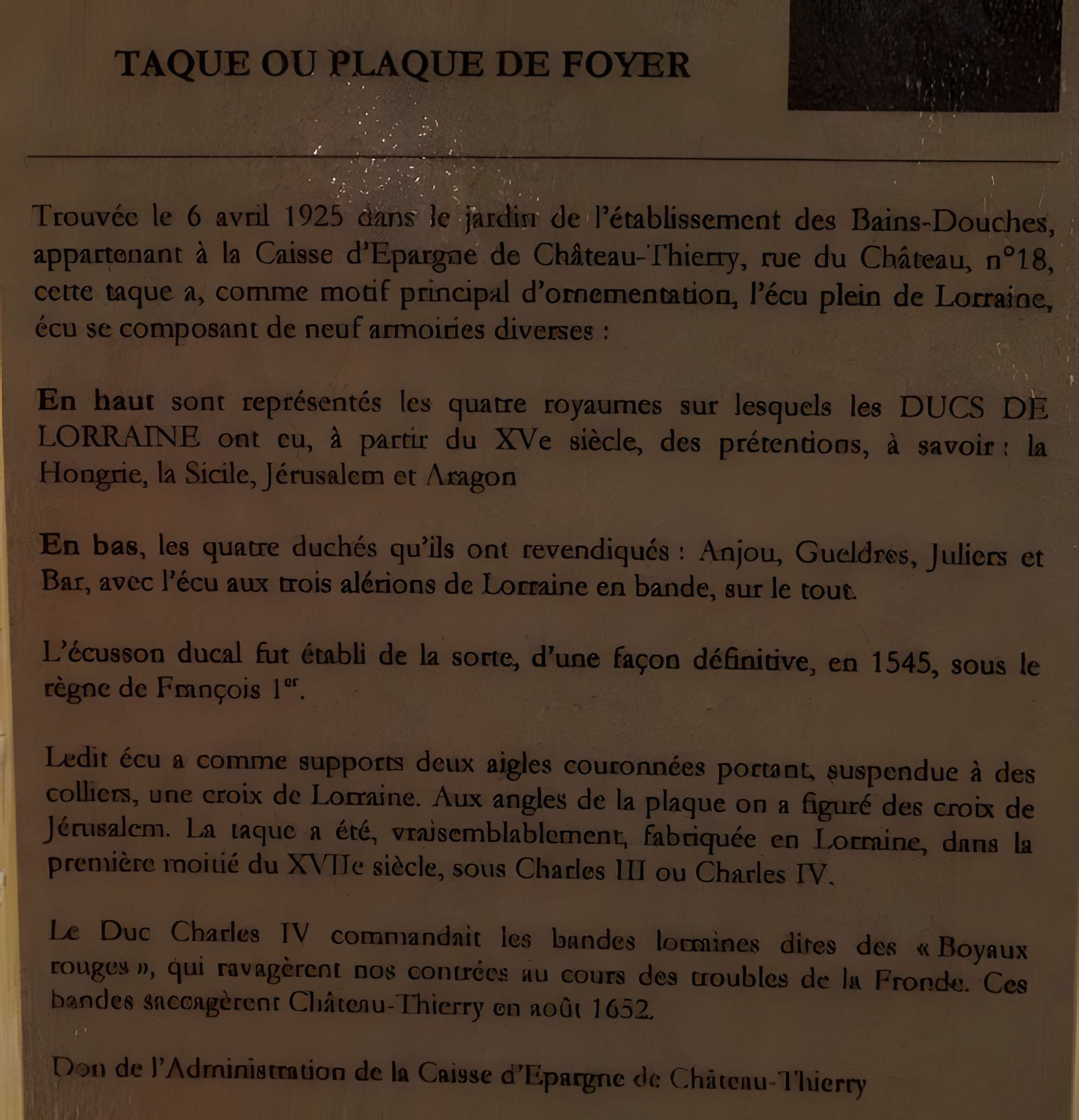 Musée Jean de la Fontaine à Château-Thierry