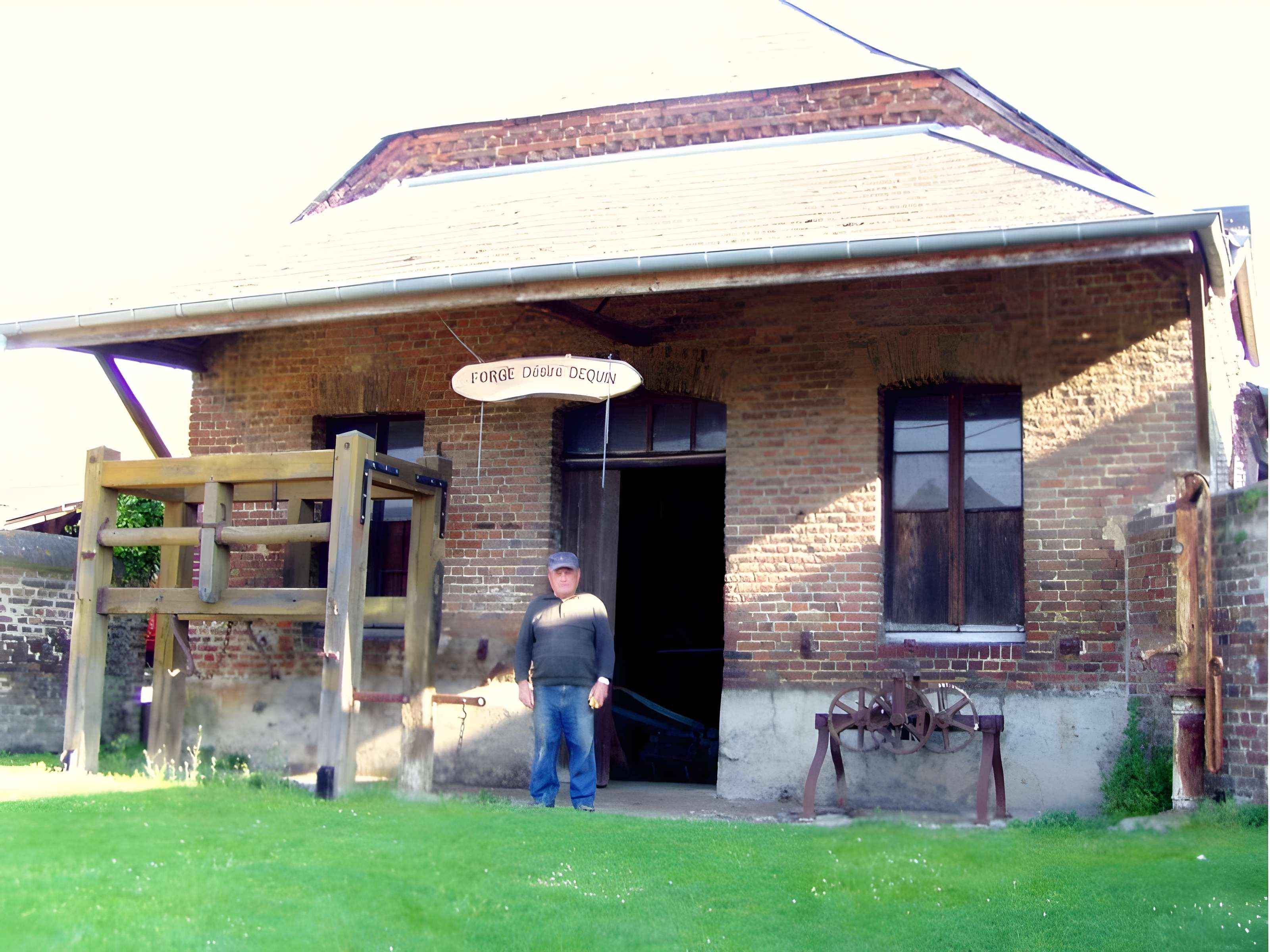 Musée La forge de Désiré Dequin à Brissy-Hamégicourt 