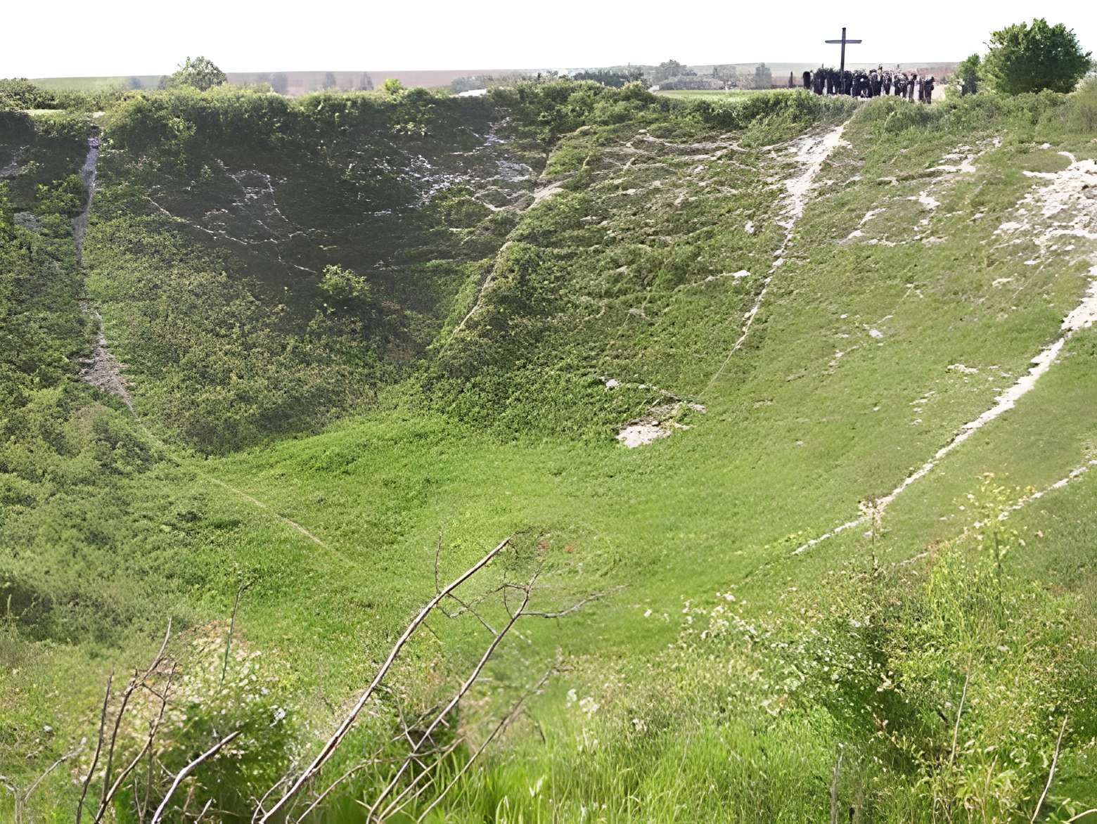 Lochnagar crater à La Boiselle 