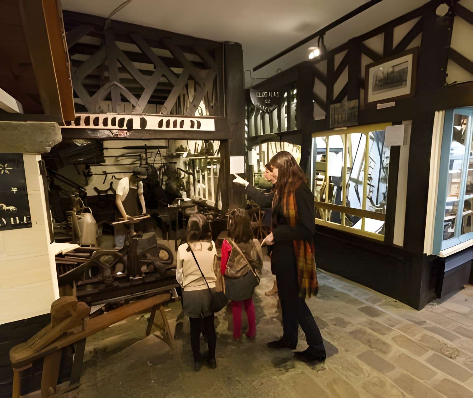 Écomusée Picarvie à Saint-Valery-sur-Somme intérieur du musée