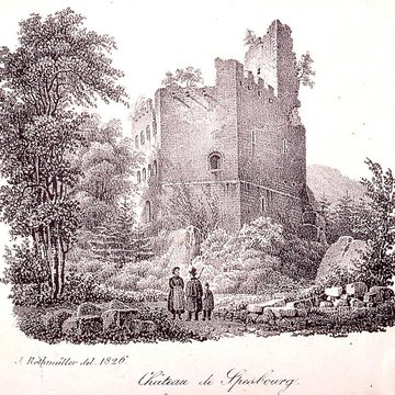 Ruines du château de Spesbourg