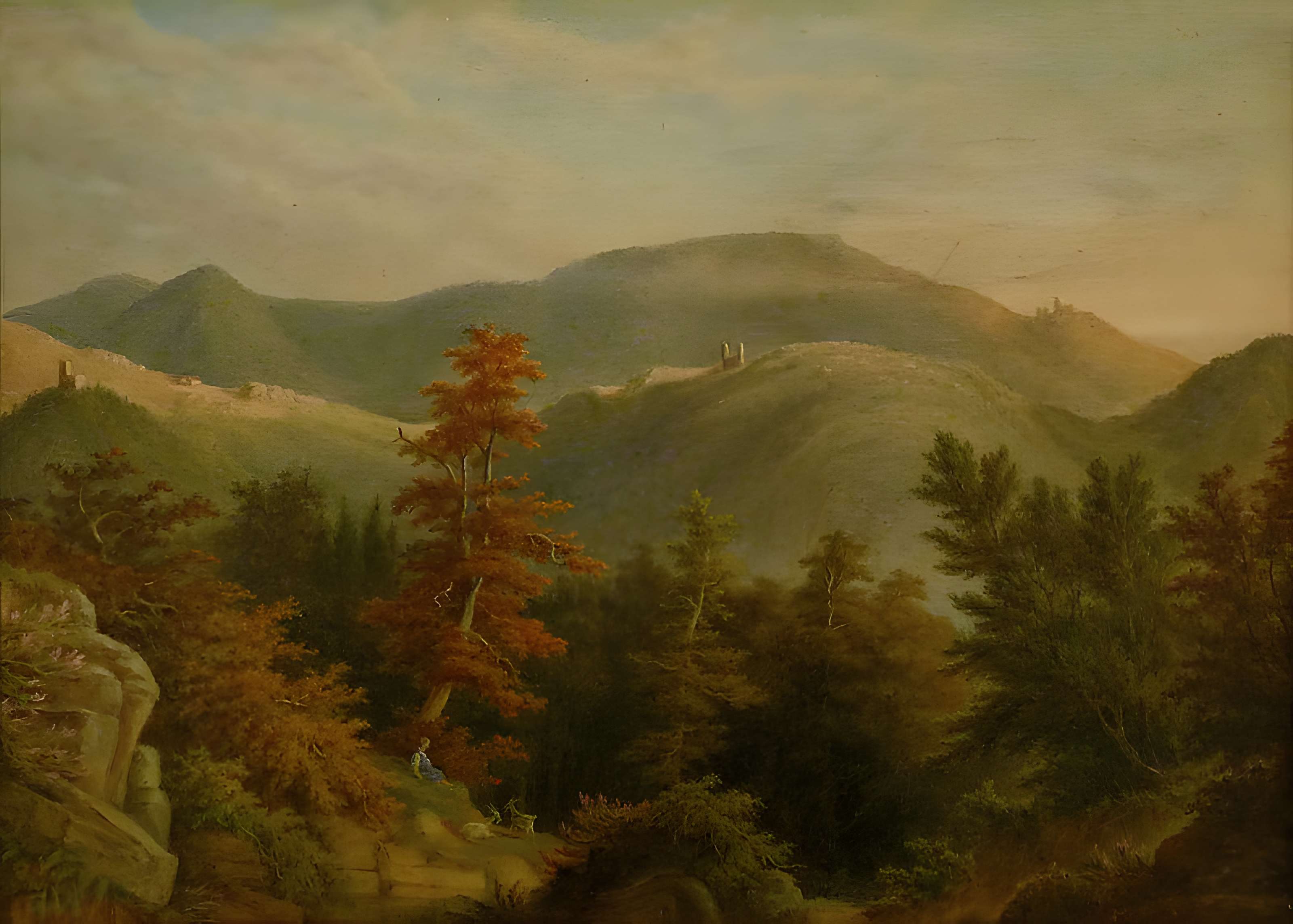 Ruines du château de Spesbourg