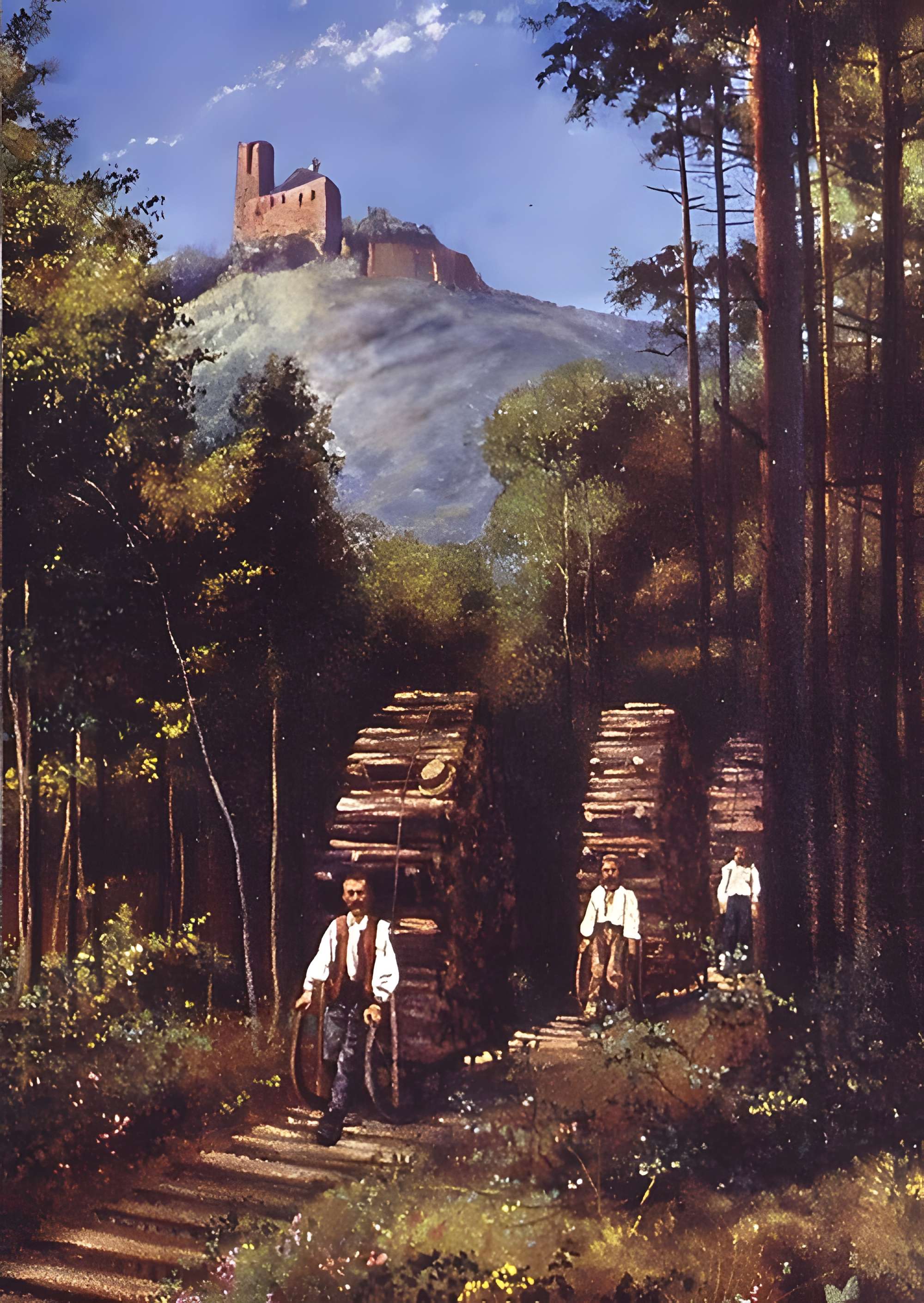 Ruines du château de Spesbourg