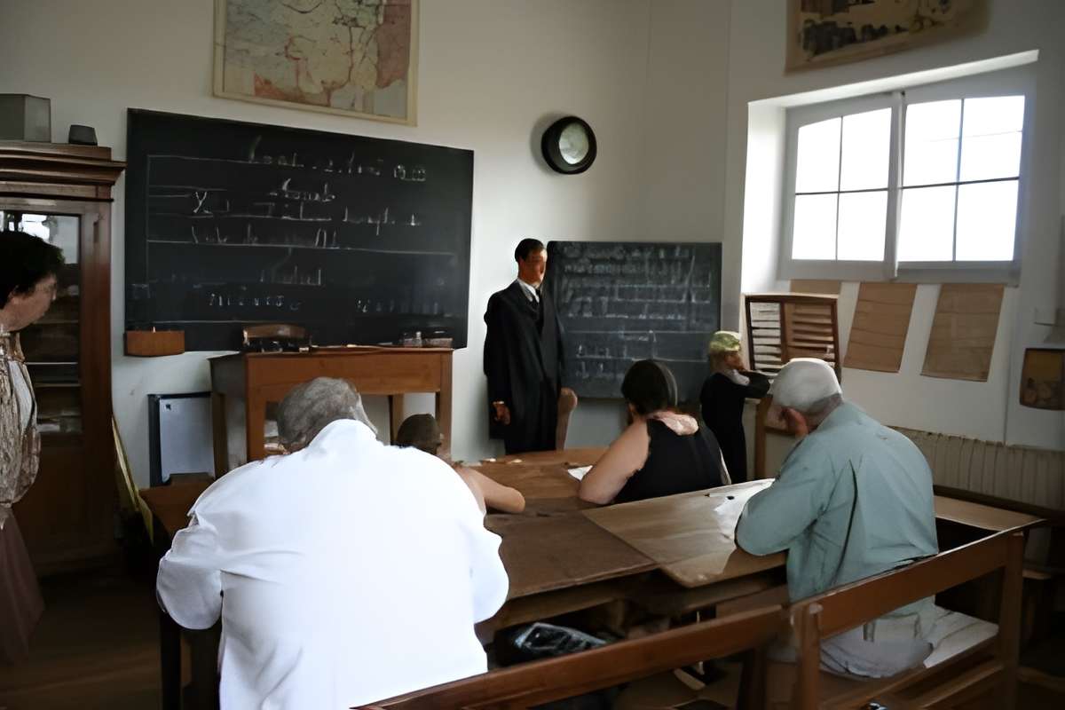 Musée de l'École Publique en Charente Maritime à Vergne 