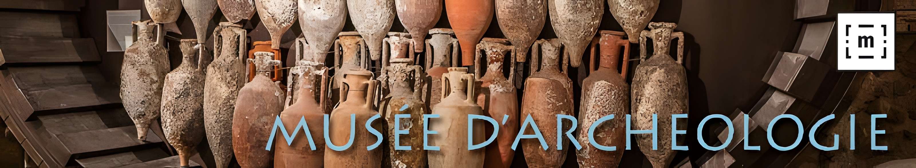 Musée d'Archéologie d'Antibes Bannière du musée