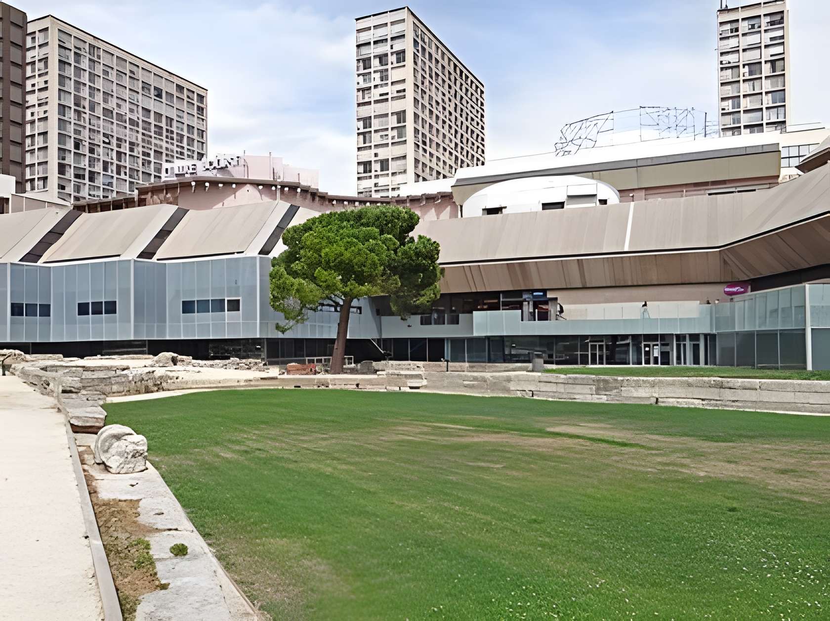 Musée d'histoire de Marseille extérieur du musée