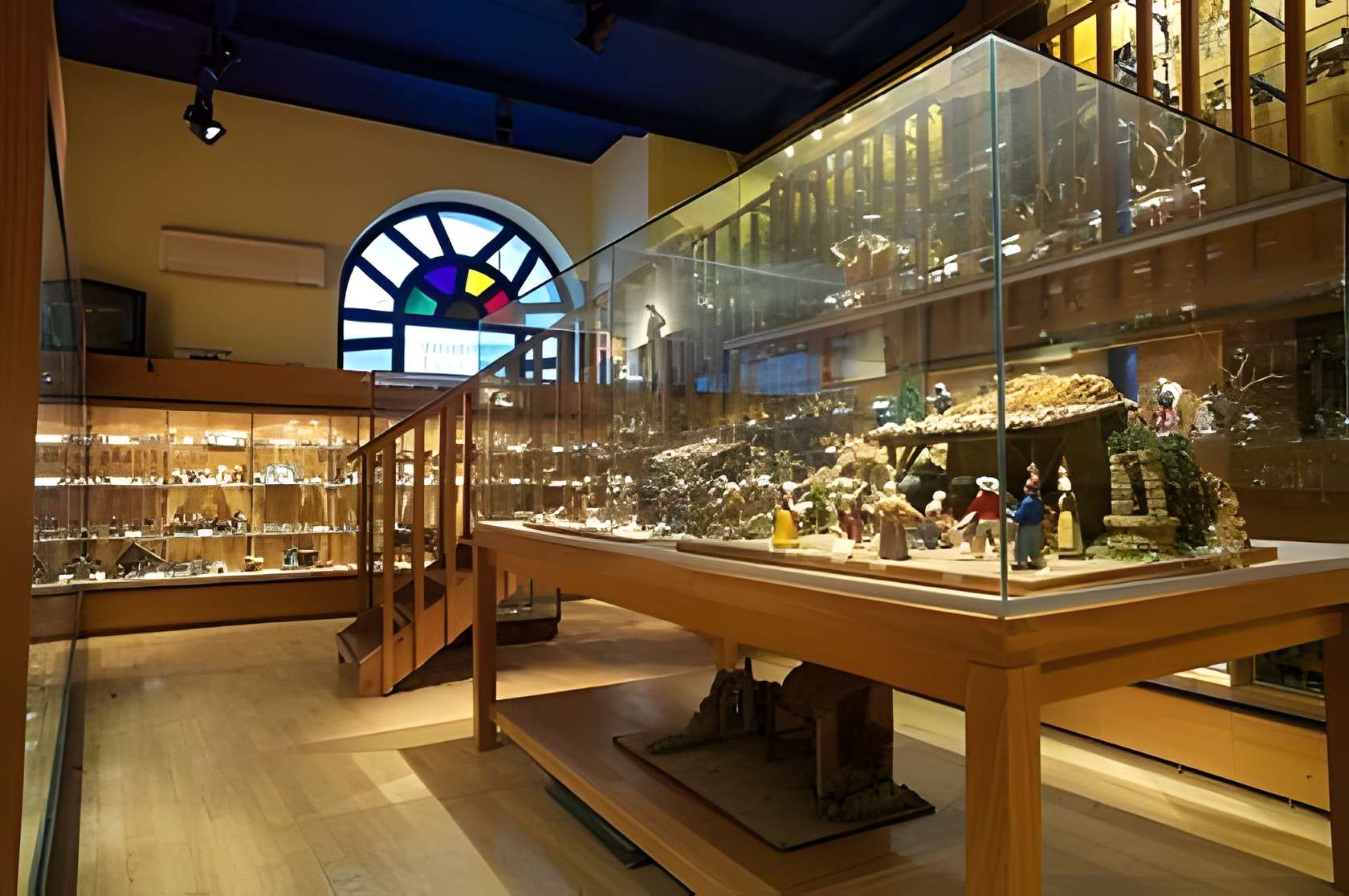 Musée du santon Marcel Carbonel à Marseille intérieur du musée