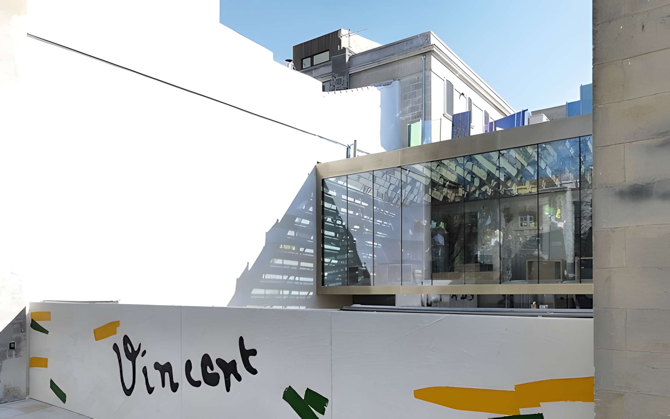 Fondation Vincent Van Gogh en Arles entrée du musée