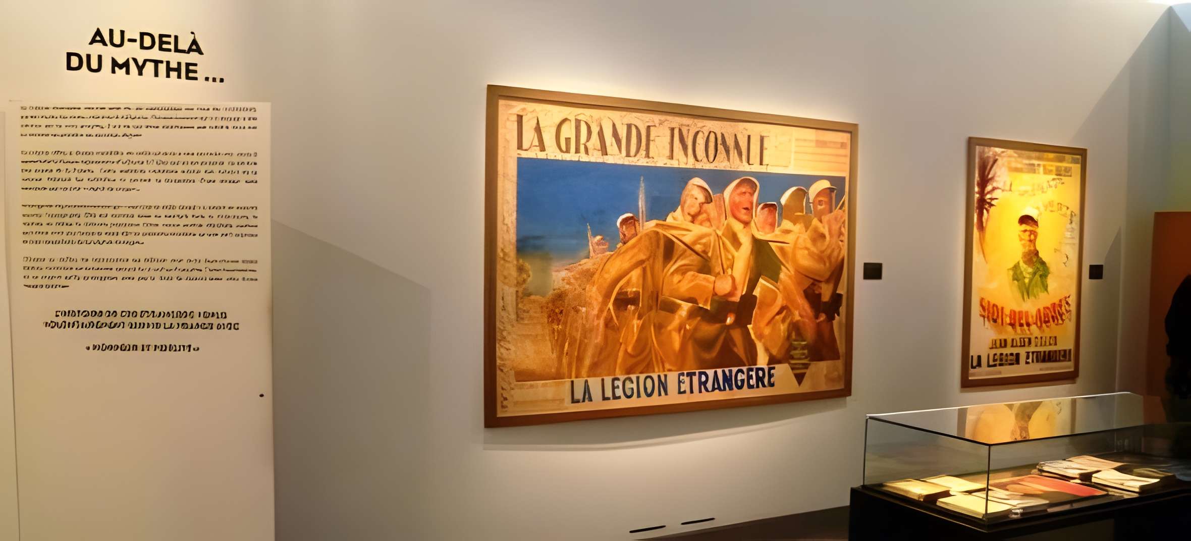 Musée de la Légion étrangère à Aubagne intérieur du musée