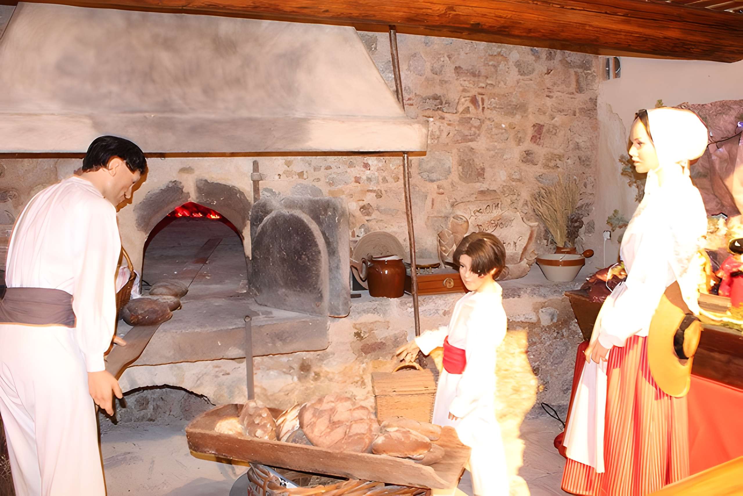 Le four du Mitan à Fayence intérieur du musée