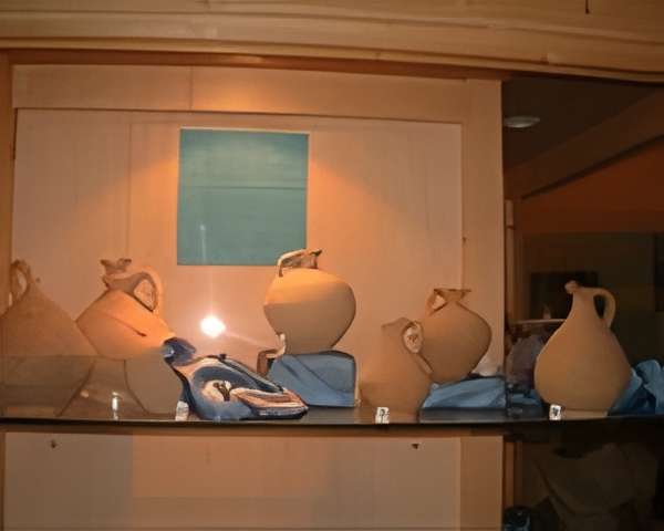 Musée de la nécropole Louis Cauvin à Garéoult intérieur du musée