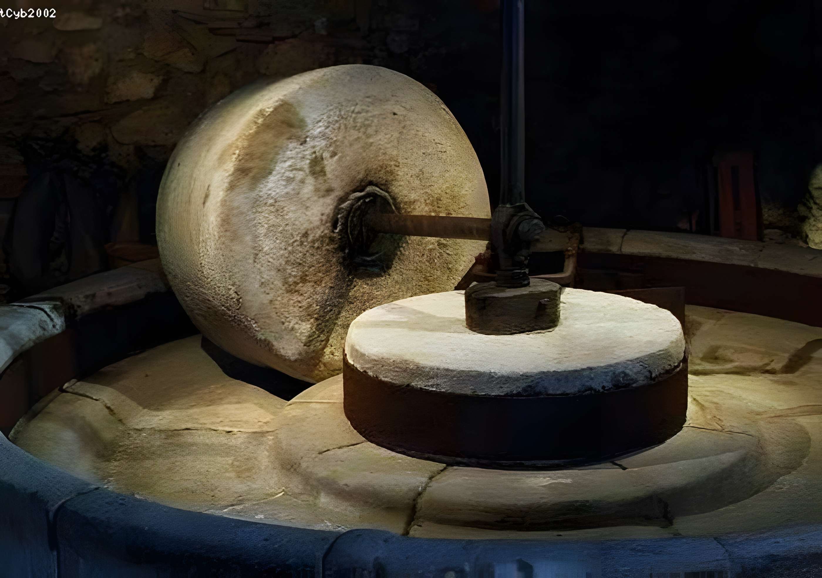 Musée du moulin à huile à Rustrel 