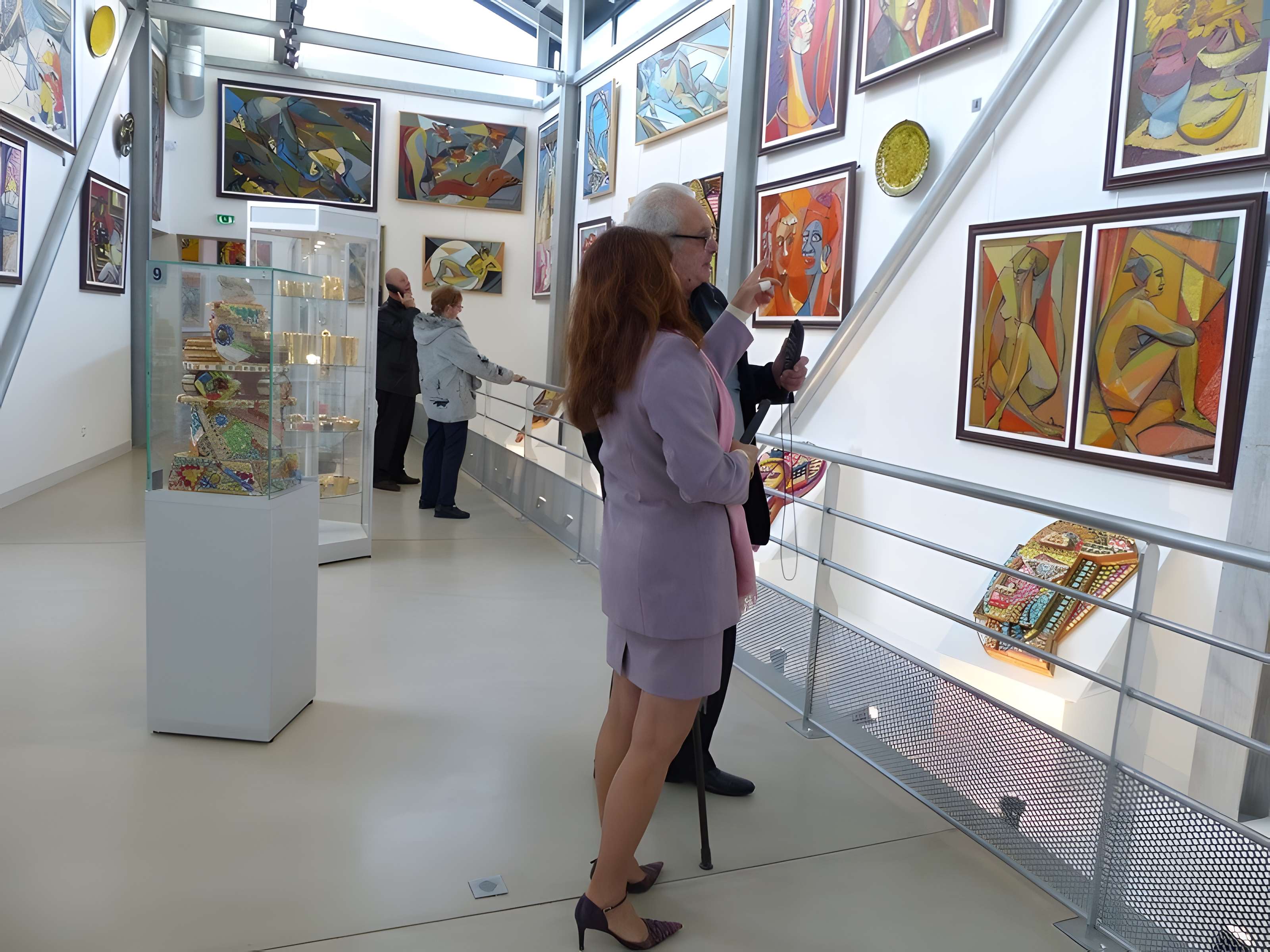 Musée Marceau-Constantin à Saint-Christol intérieur du musée