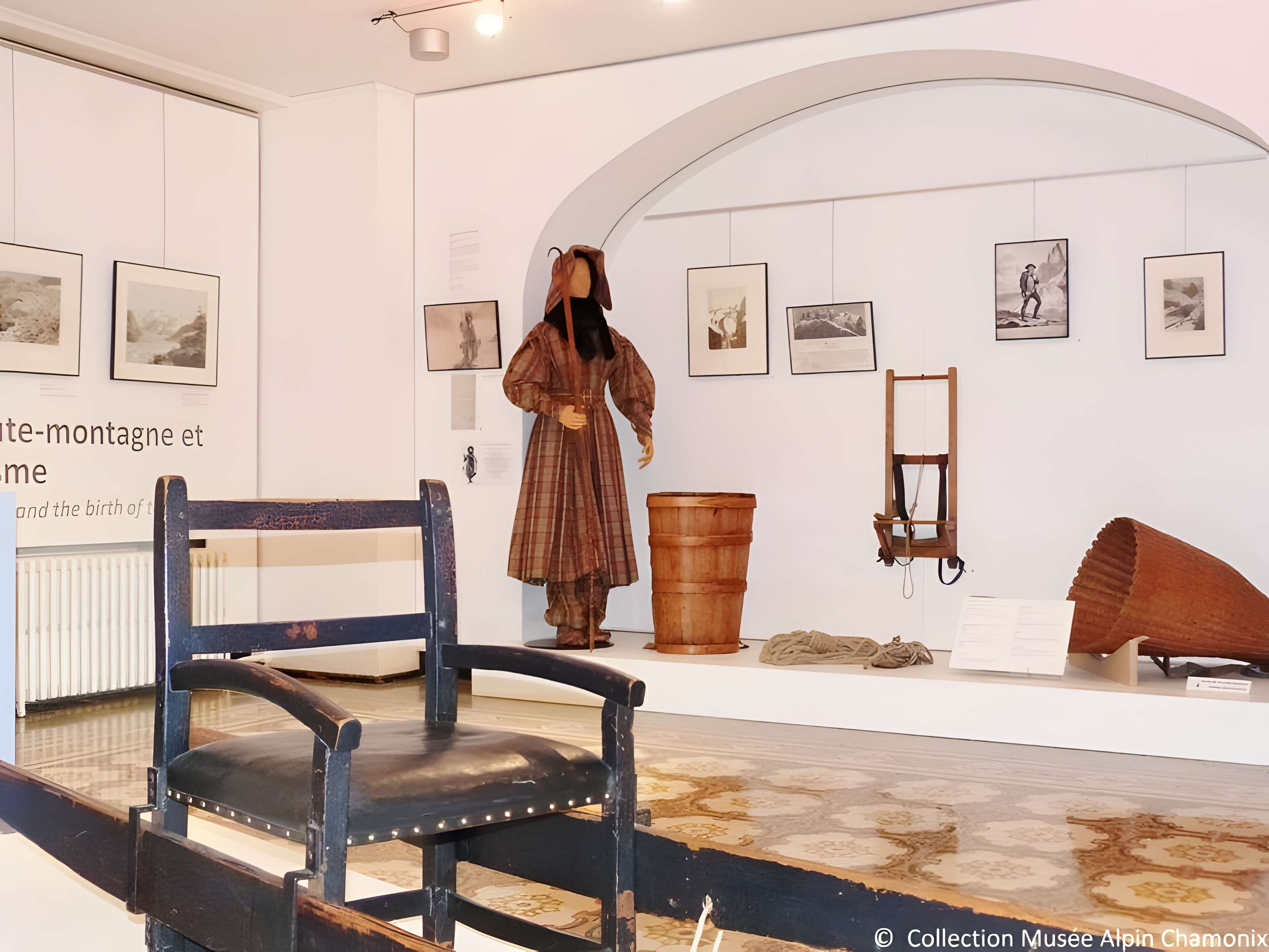 Musée alpin de Chamonix intérieur du musée