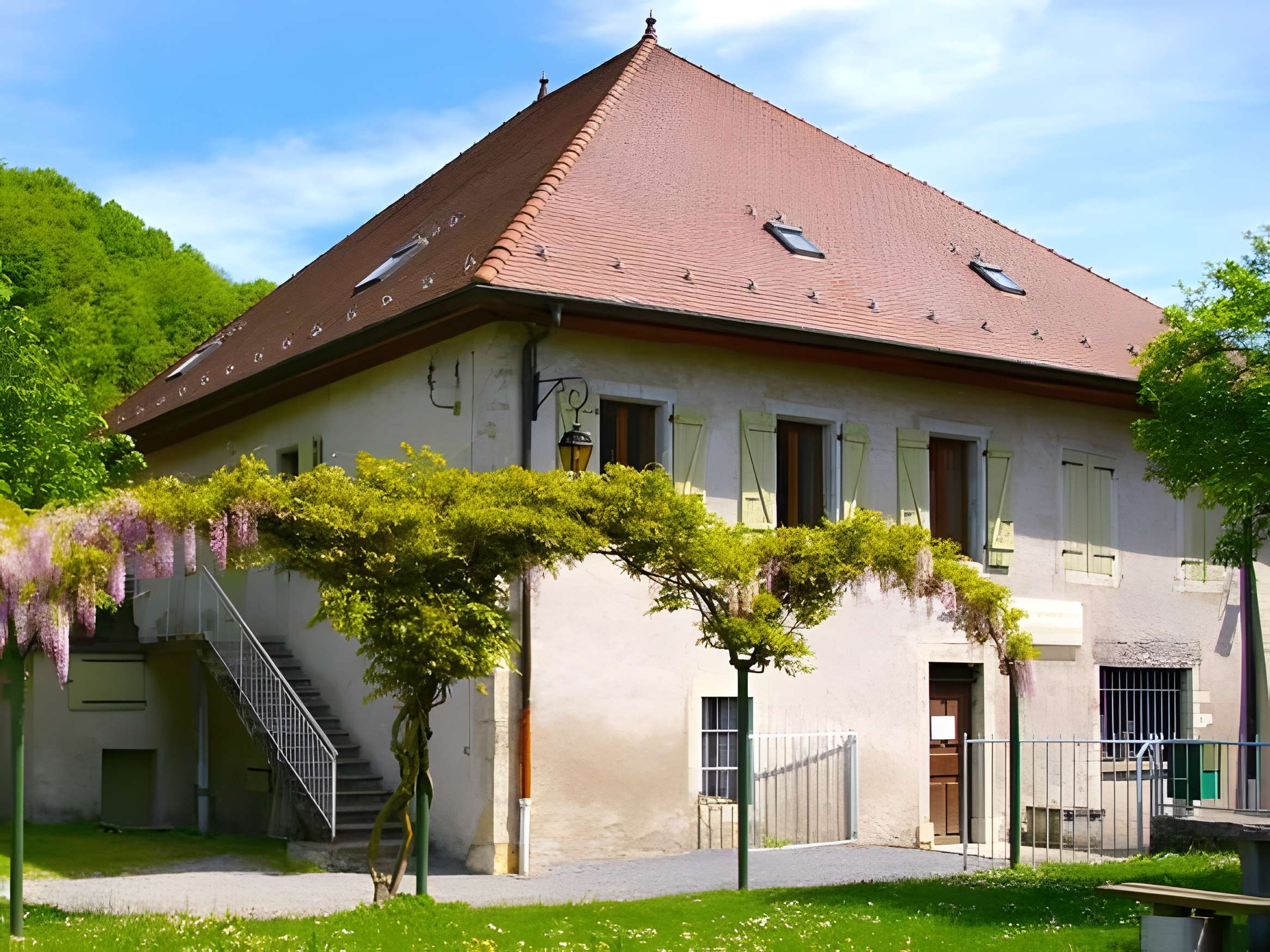 Musée archéologique de Viuz-Faverges extérieur du musée