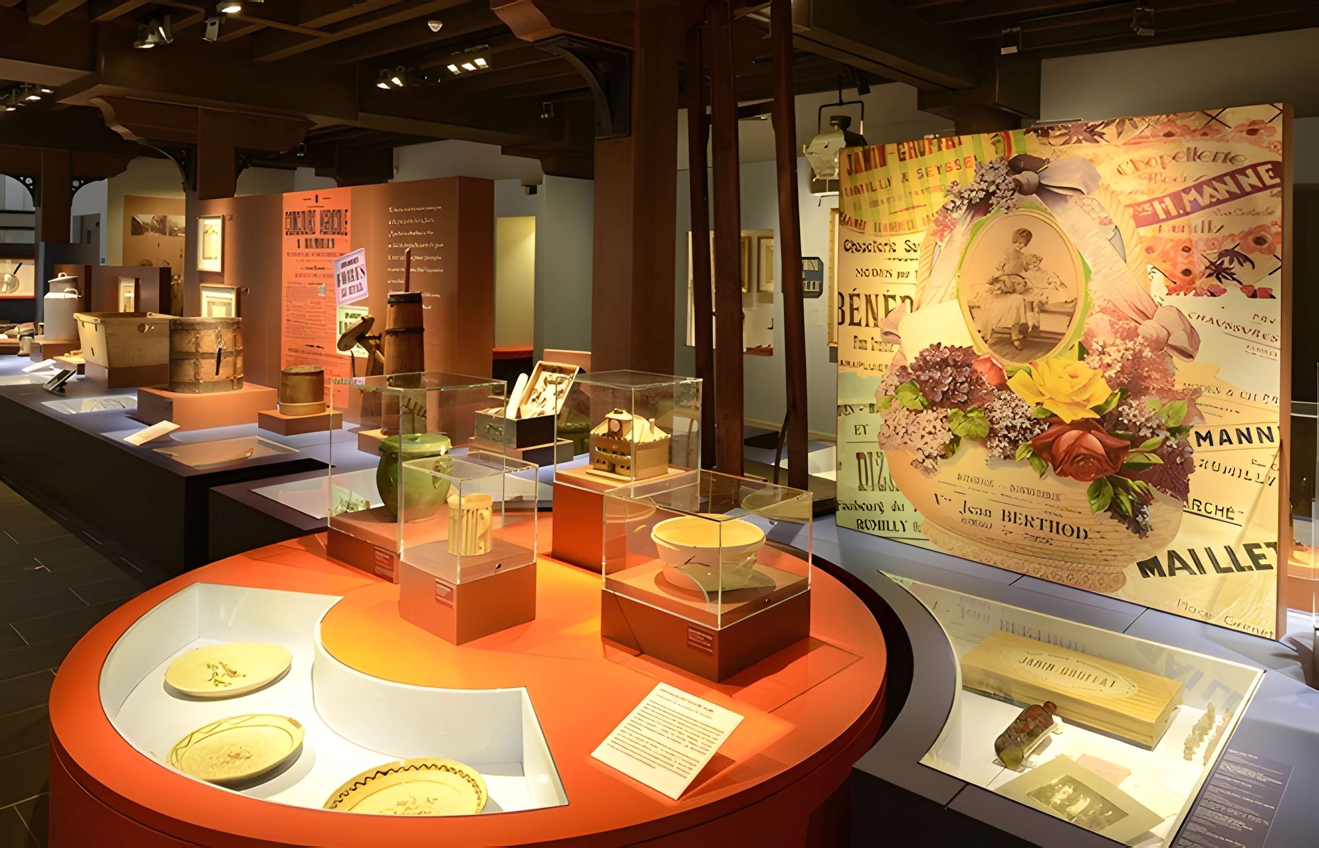 Musée de l'Albanais à Rumilly intérieur du musée