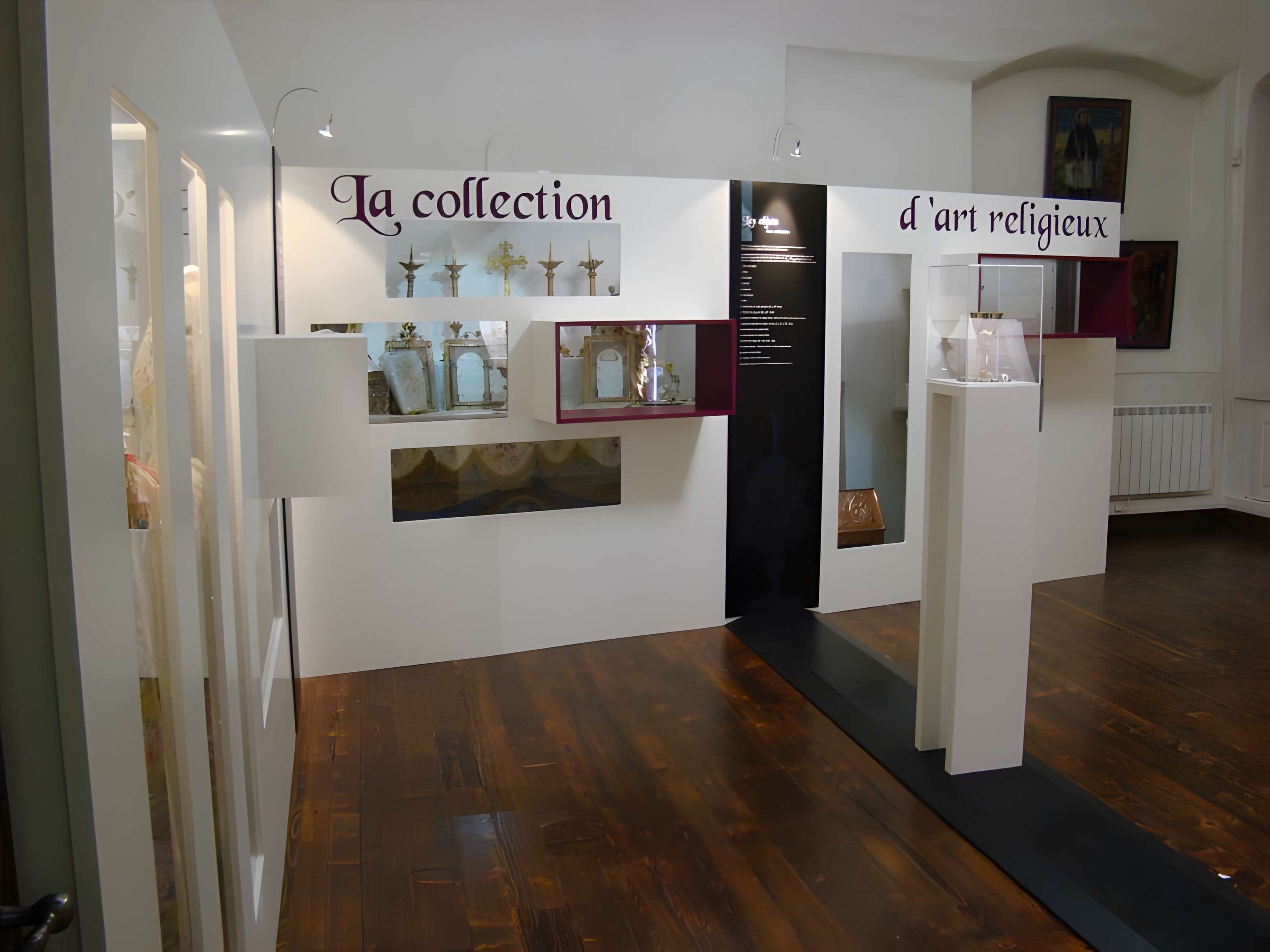 Patrimoine sacré du Val d'Abonance intérieur du musée
