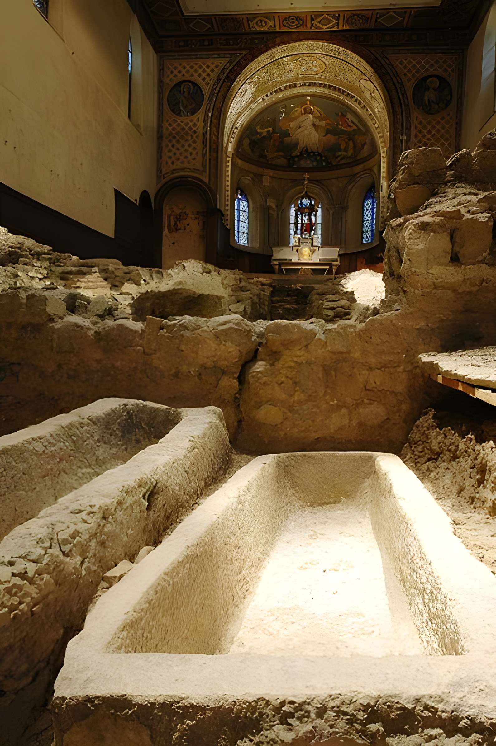 Musée archéologique Grenoble Saint-Laurent
