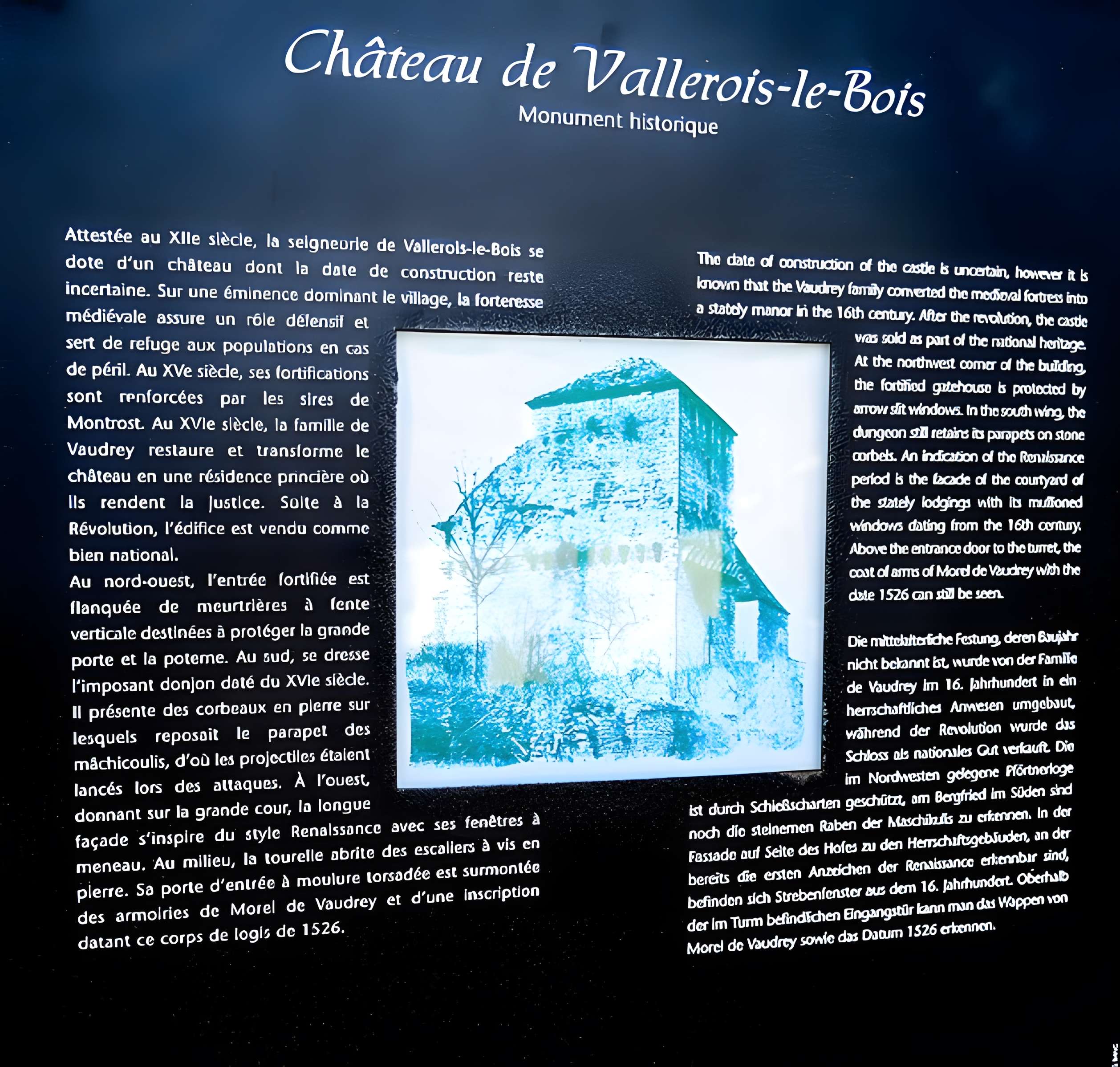 Château de Vallerois-le-Bois