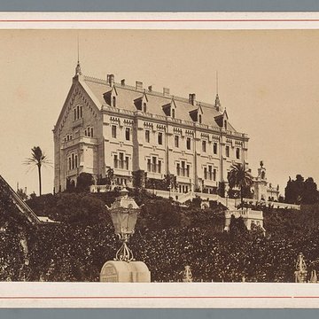 Châteaux de Valrose, actuellement Université de Nice Faculté des Sciences