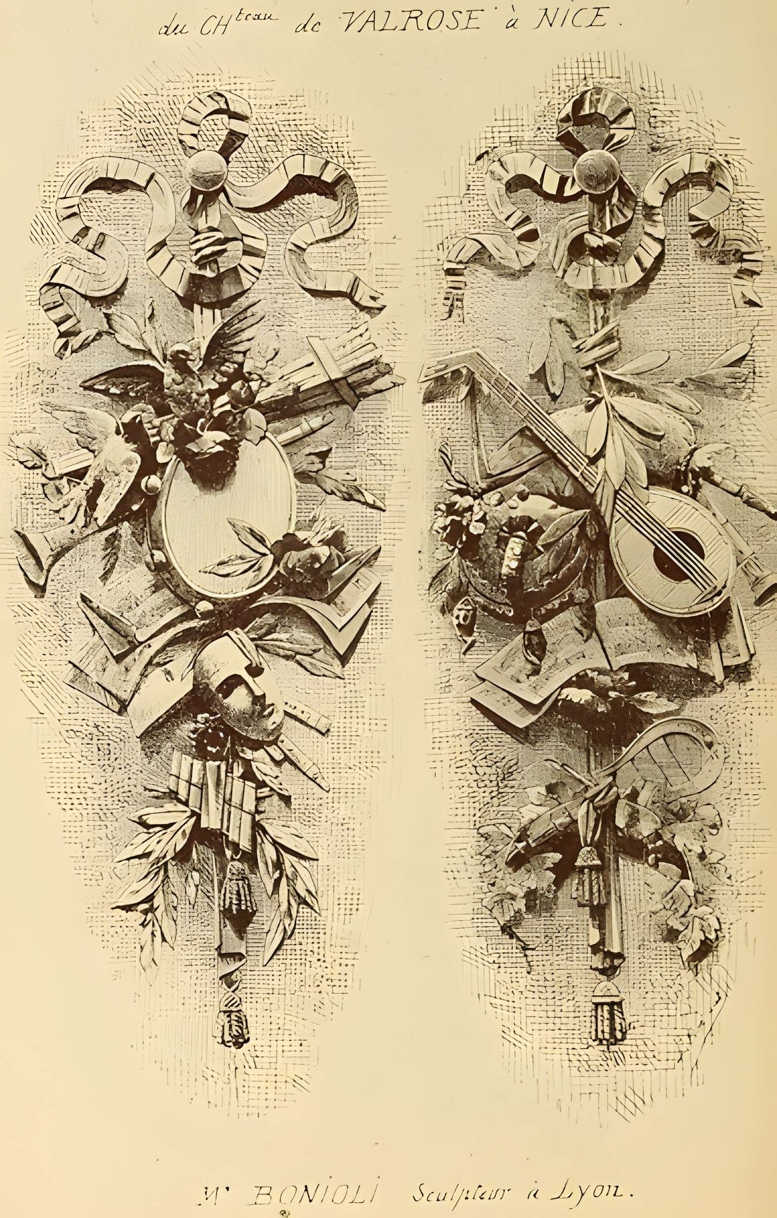 Châteaux de Valrose, actuellement Université de Nice (Faculté des Sciences)