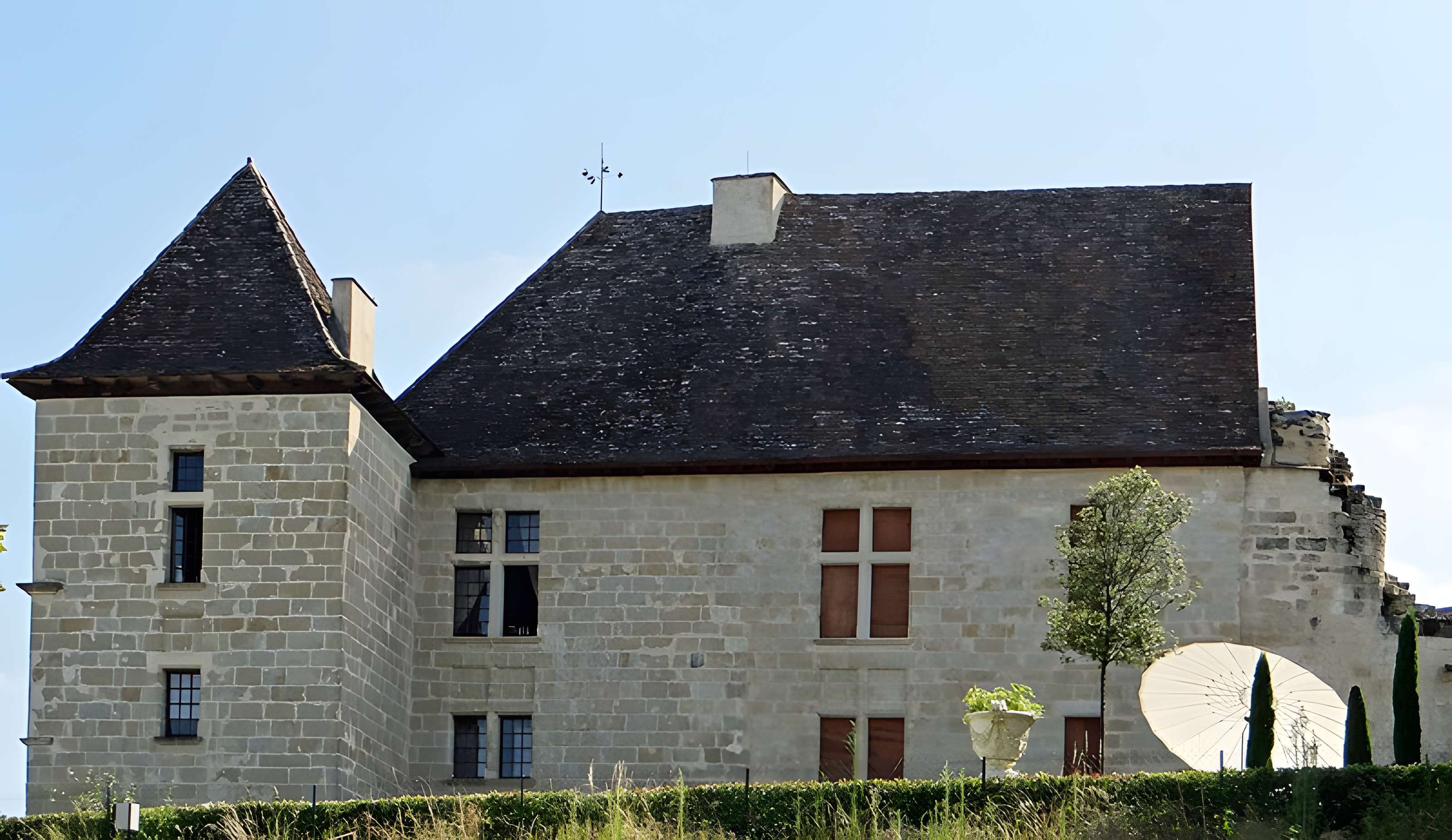 Château de Verteuil à Verteuil-d'Agenais 