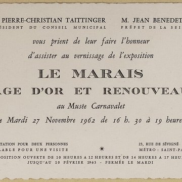 Musée Carnavalet – histoire de Paris