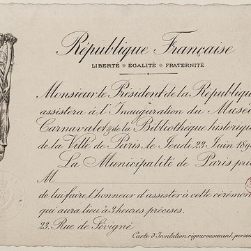 Musée Carnavalet – histoire de Paris